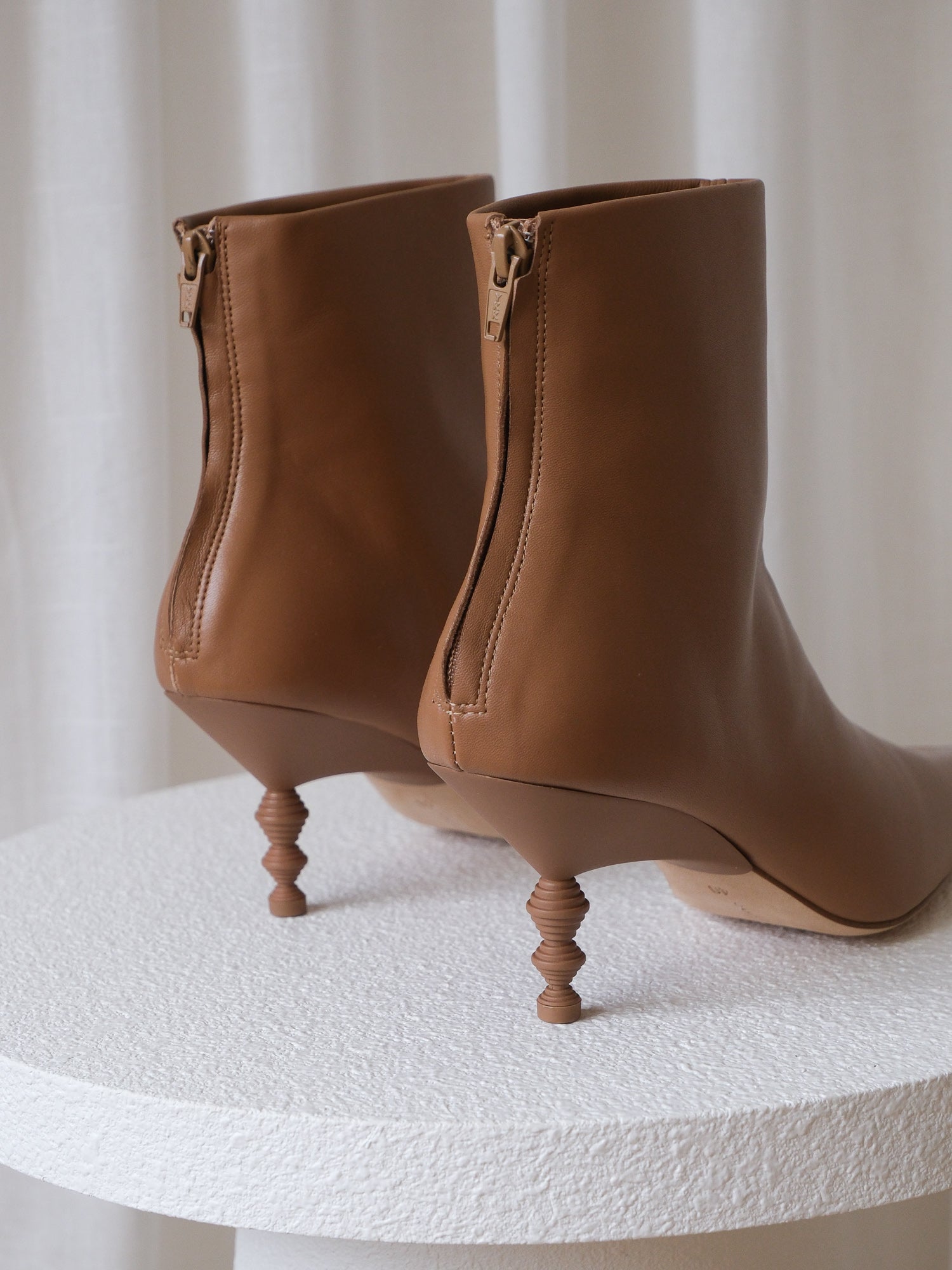 'Elenora' Nappa Leather Boot, Size 40