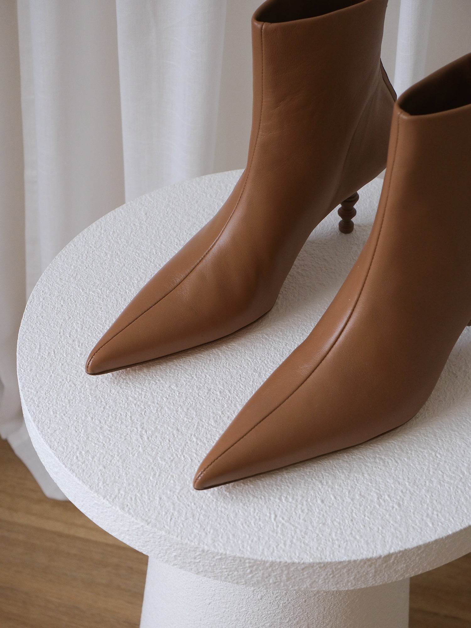 'Elenora' Nappa Leather Boot, Size 40