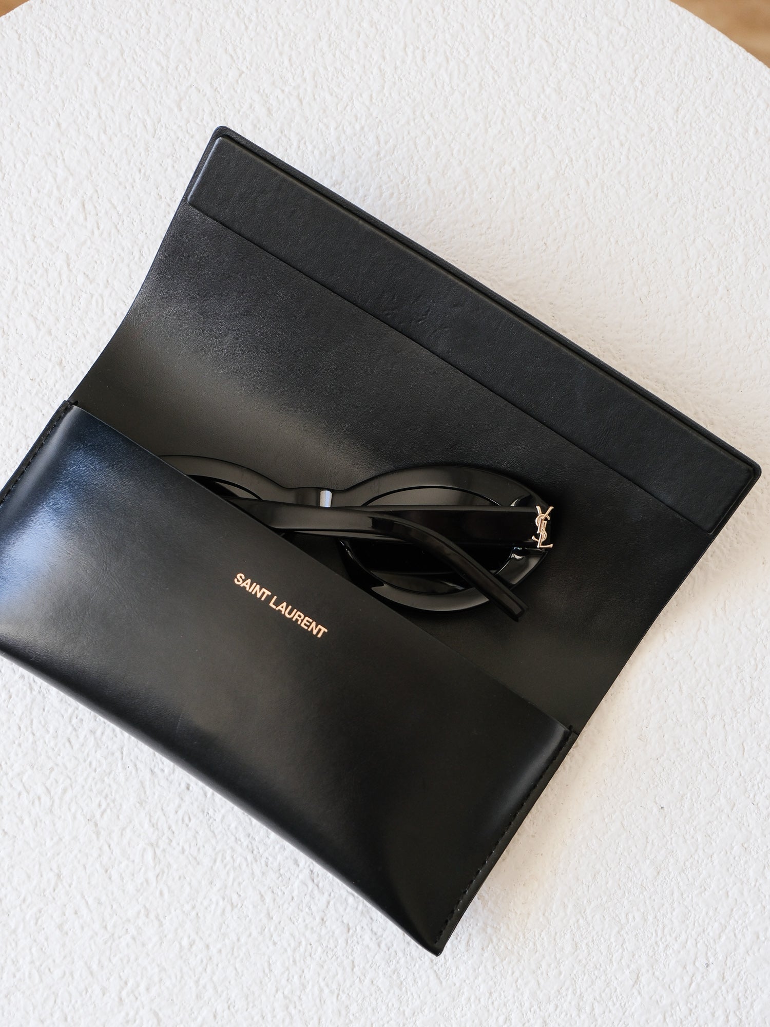 'SLM136' Cassandre Oval Sunglasses