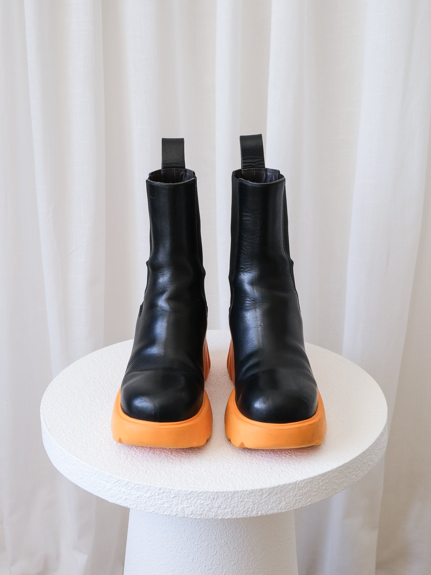 'Flash' Platform Ankle Boots, Size 38