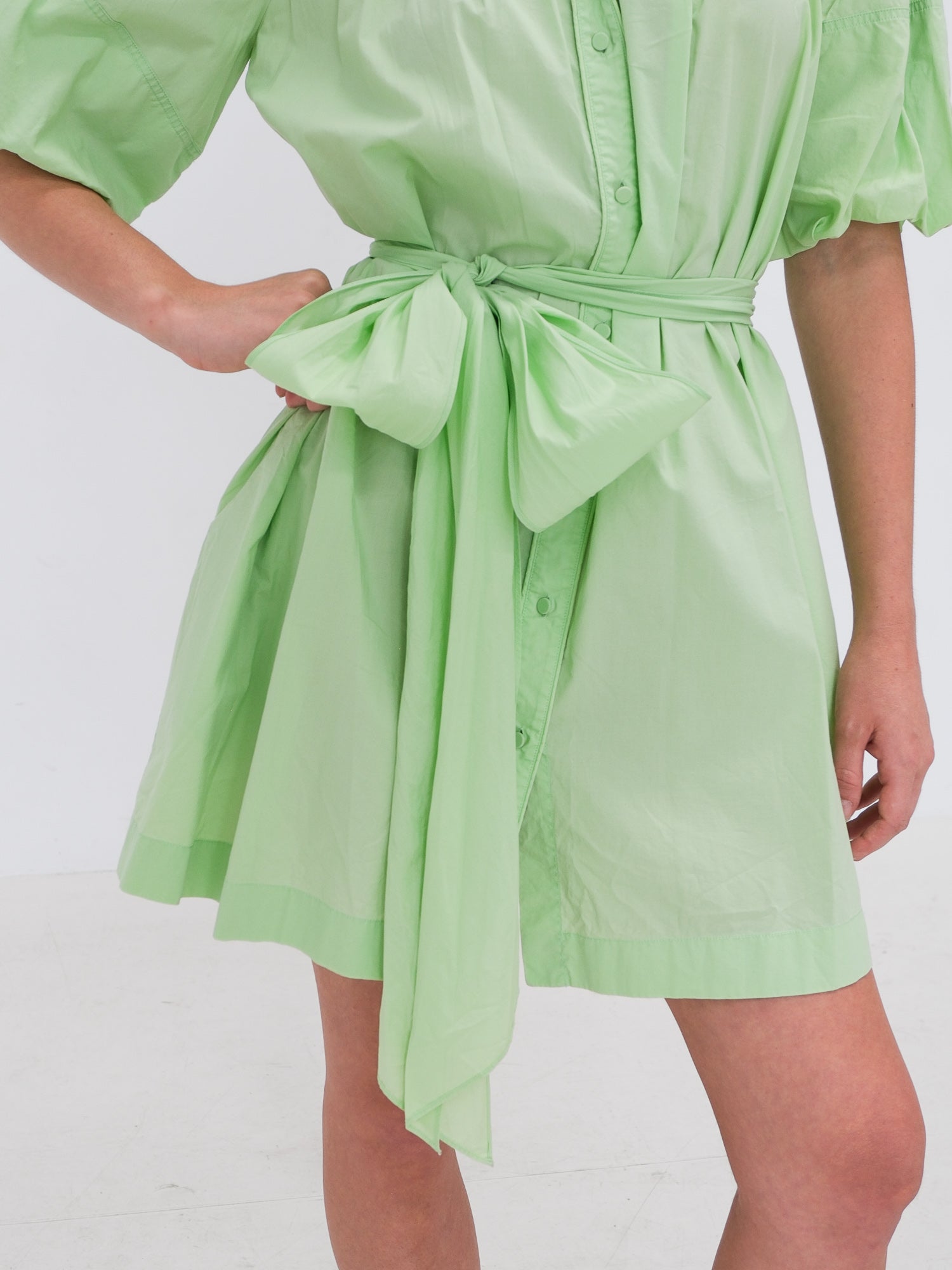 Cotton Shirt Dress, Size AU 6