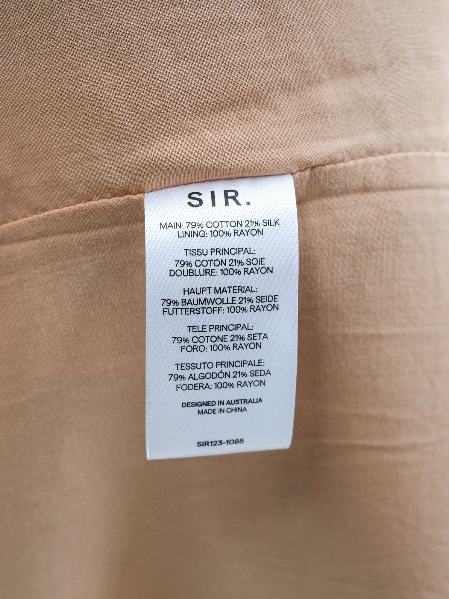 'Vista’ Halter Dress, Size 0 | AU 6