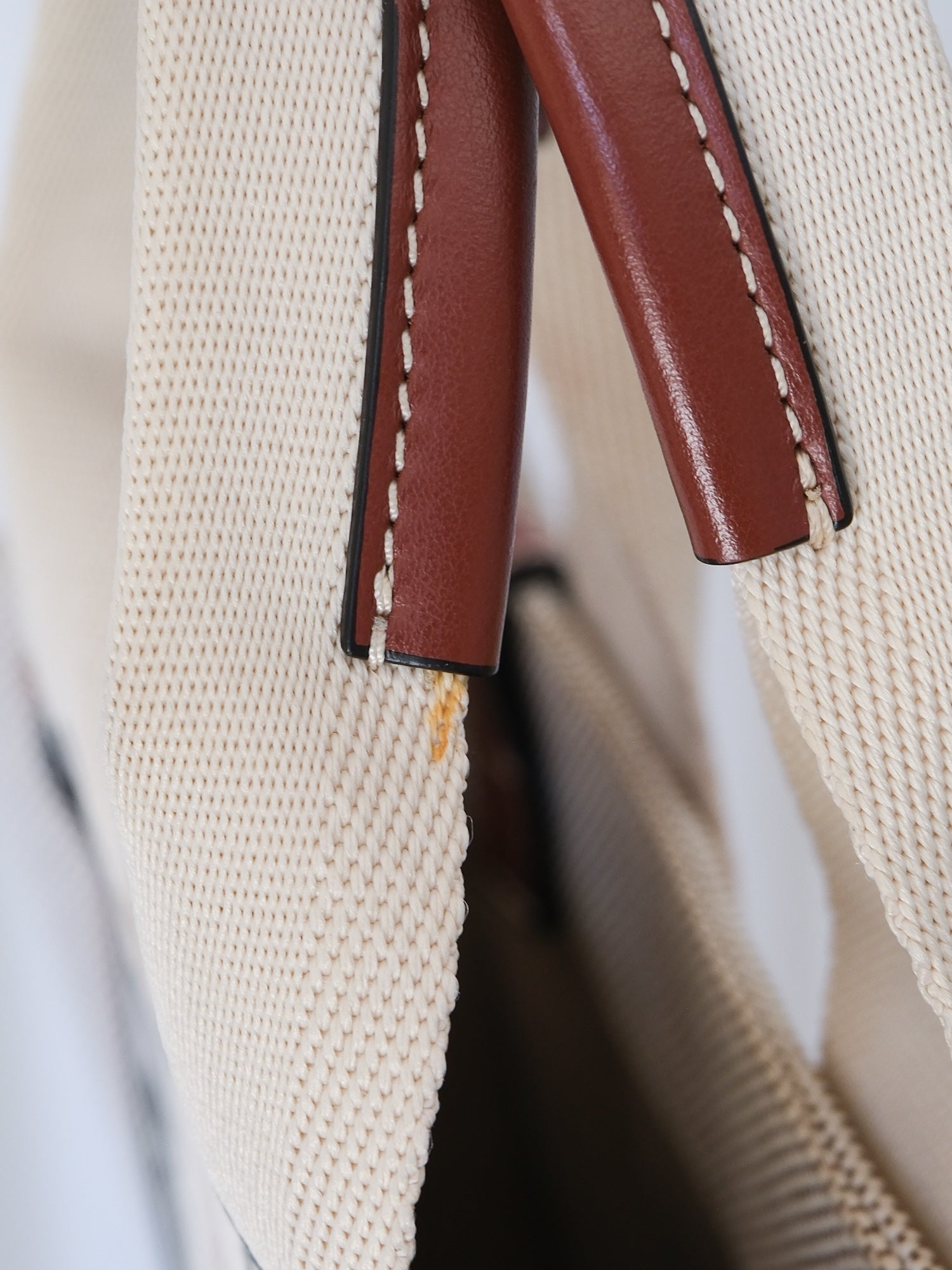 First Edition 'Woody' Small Linen Tote Bag