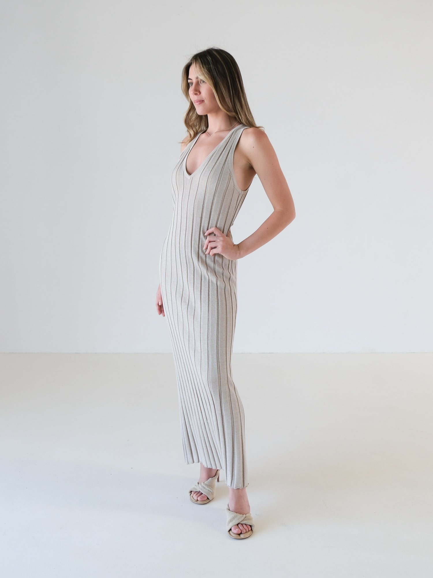 'Isobel' Knit Maxi Dress, Size 1 | AU 8