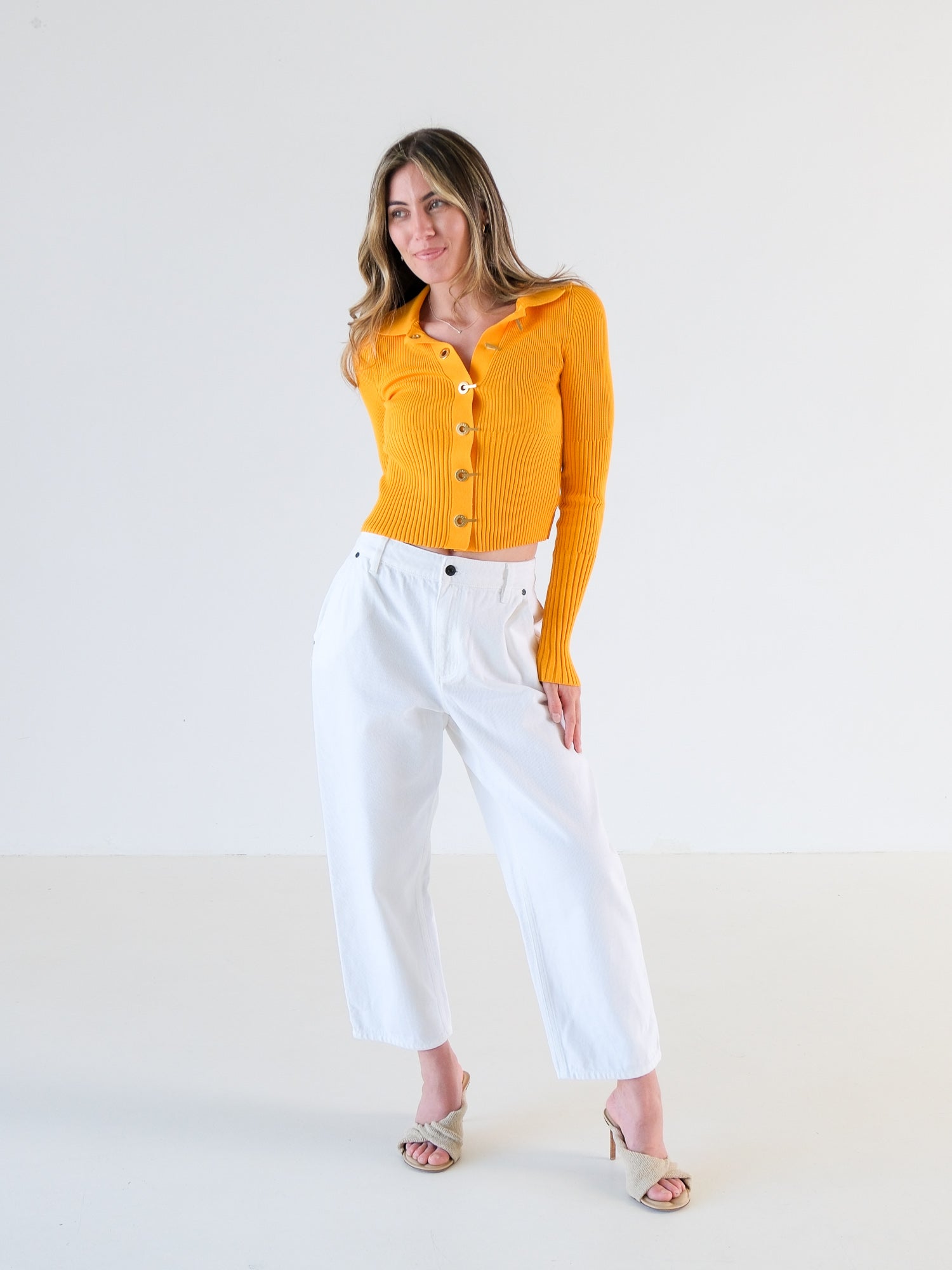 Classic Straight Denim Jeans, Size 27