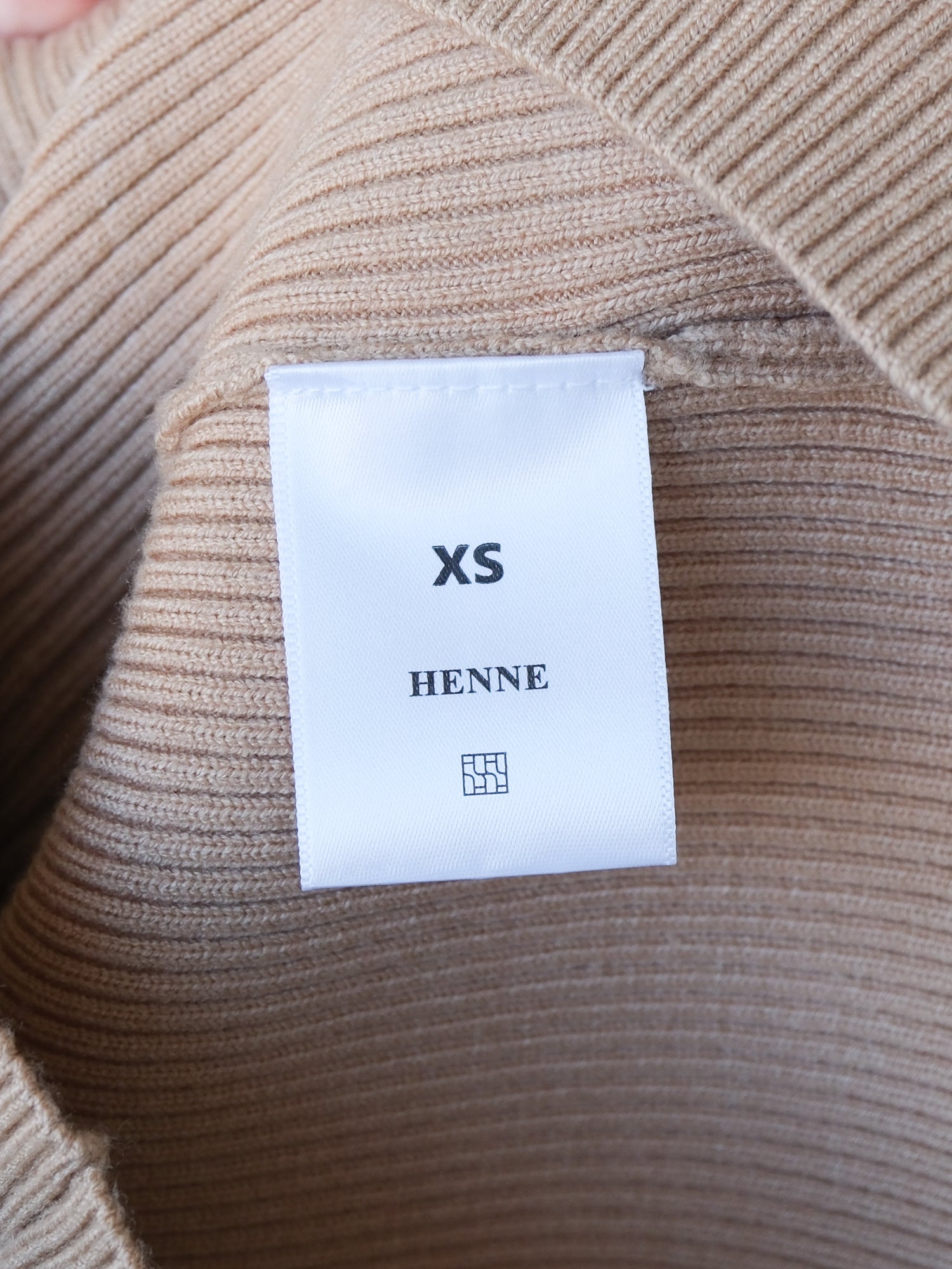 'Amalia' Rib Knit Top, Size XS