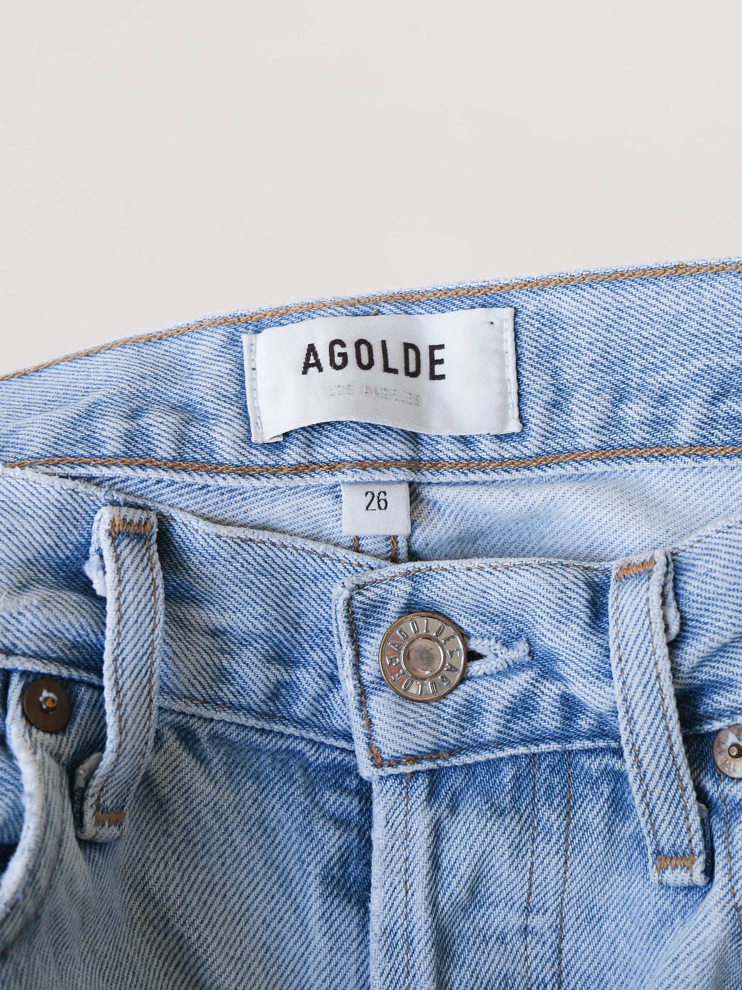 Agolde ‘Riley’ Denim Jeans, Size 26