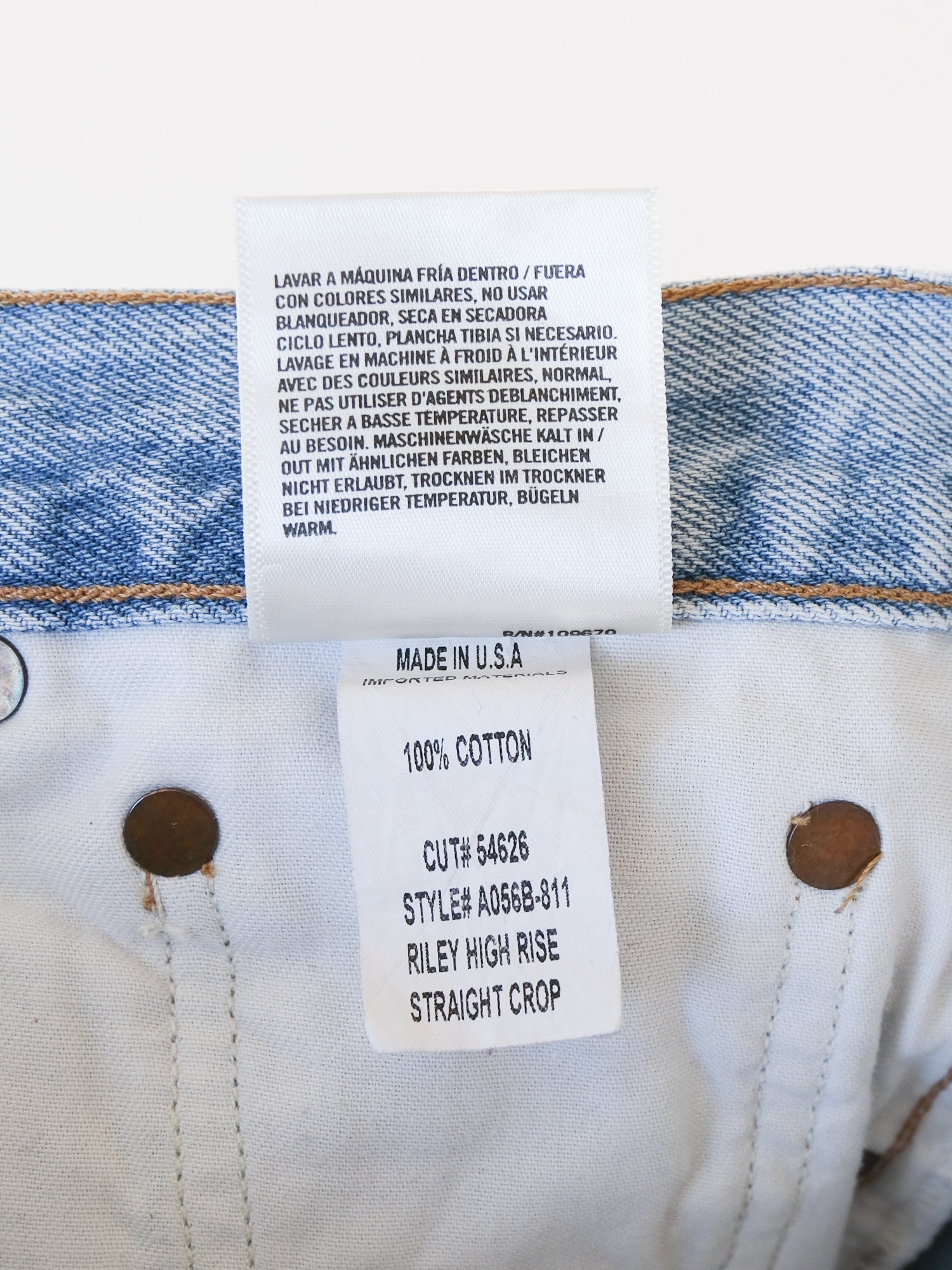Agolde ‘Riley’ Denim Jeans, Size 26