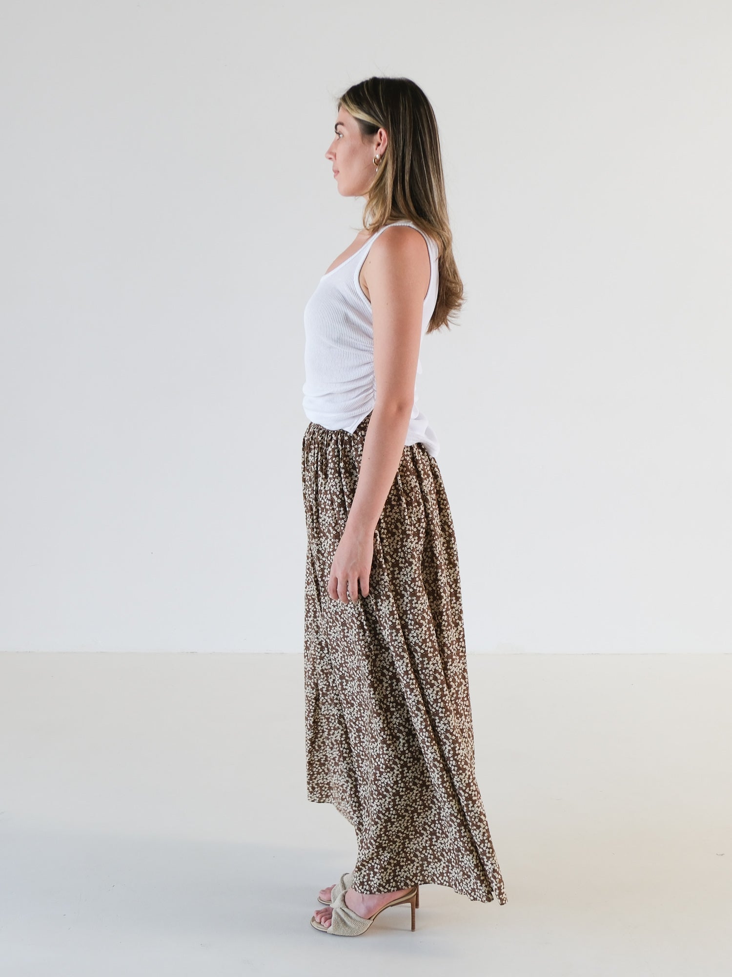 Voluminous Floral Skirt, Size 1 | AU 6
