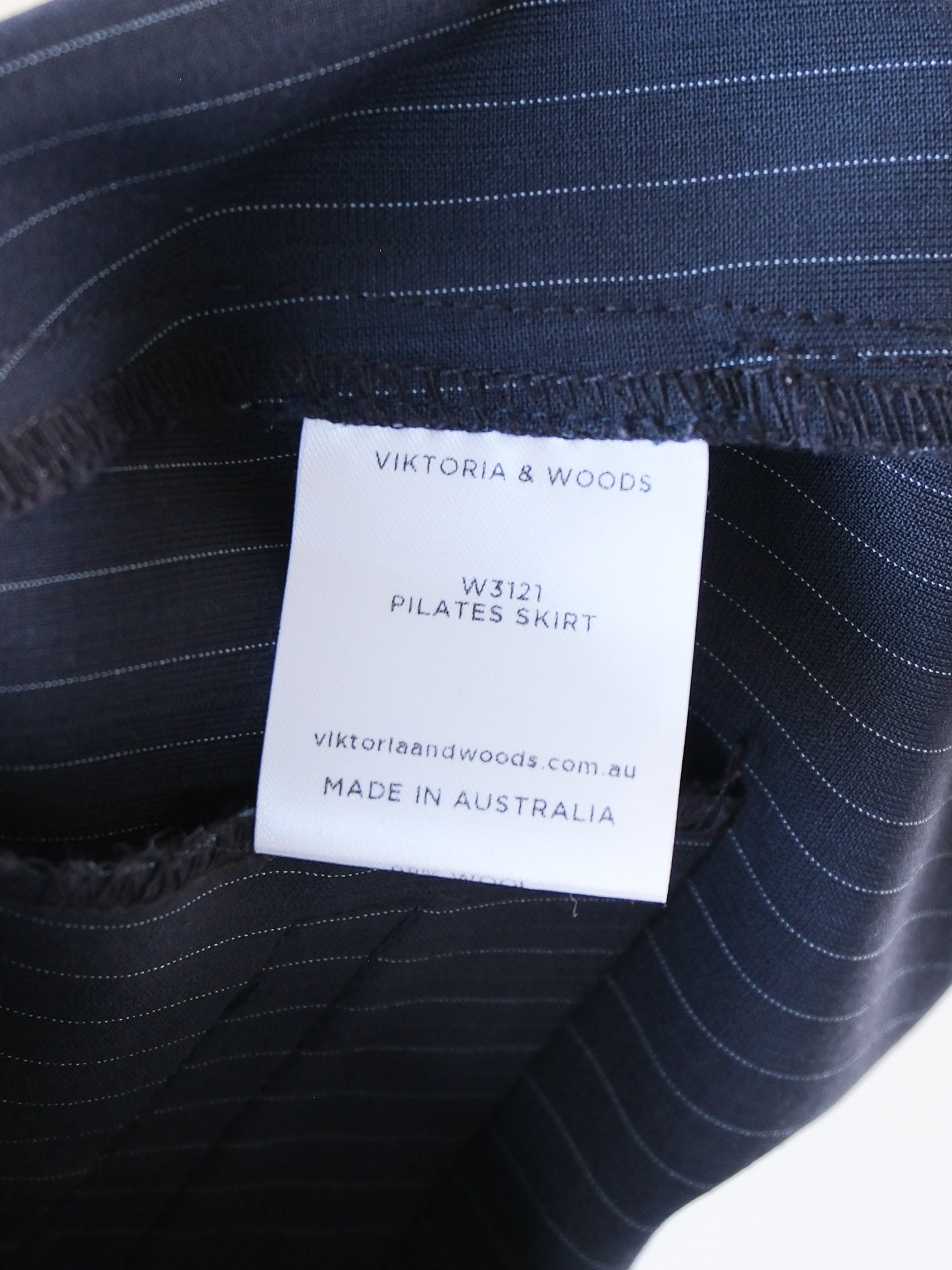 'Pilates' Pleated Mini Skirt, Size 1 | AU 8