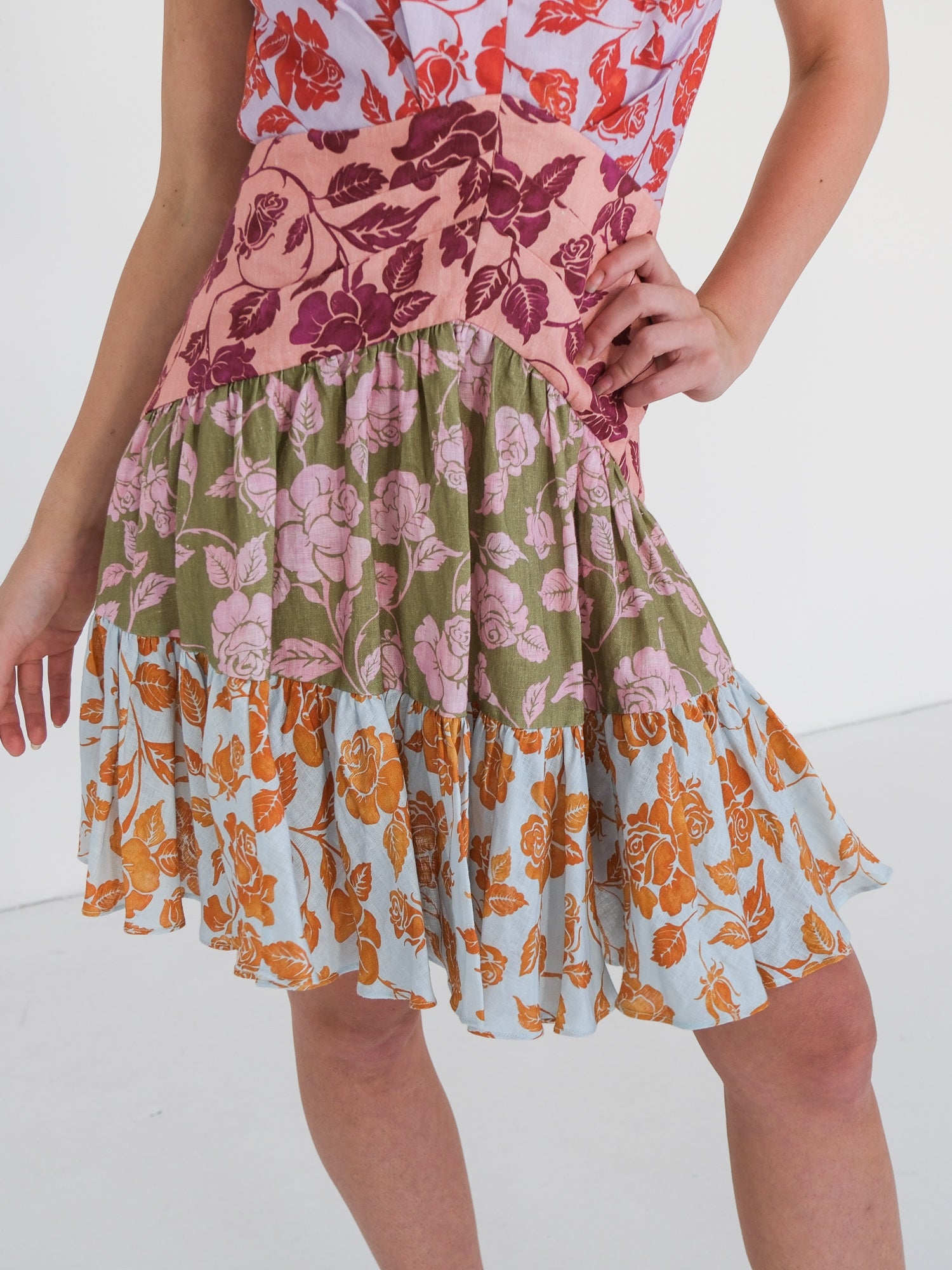 'Lovestruck' V-Neck Mini Dress, Size 3 | AU 14