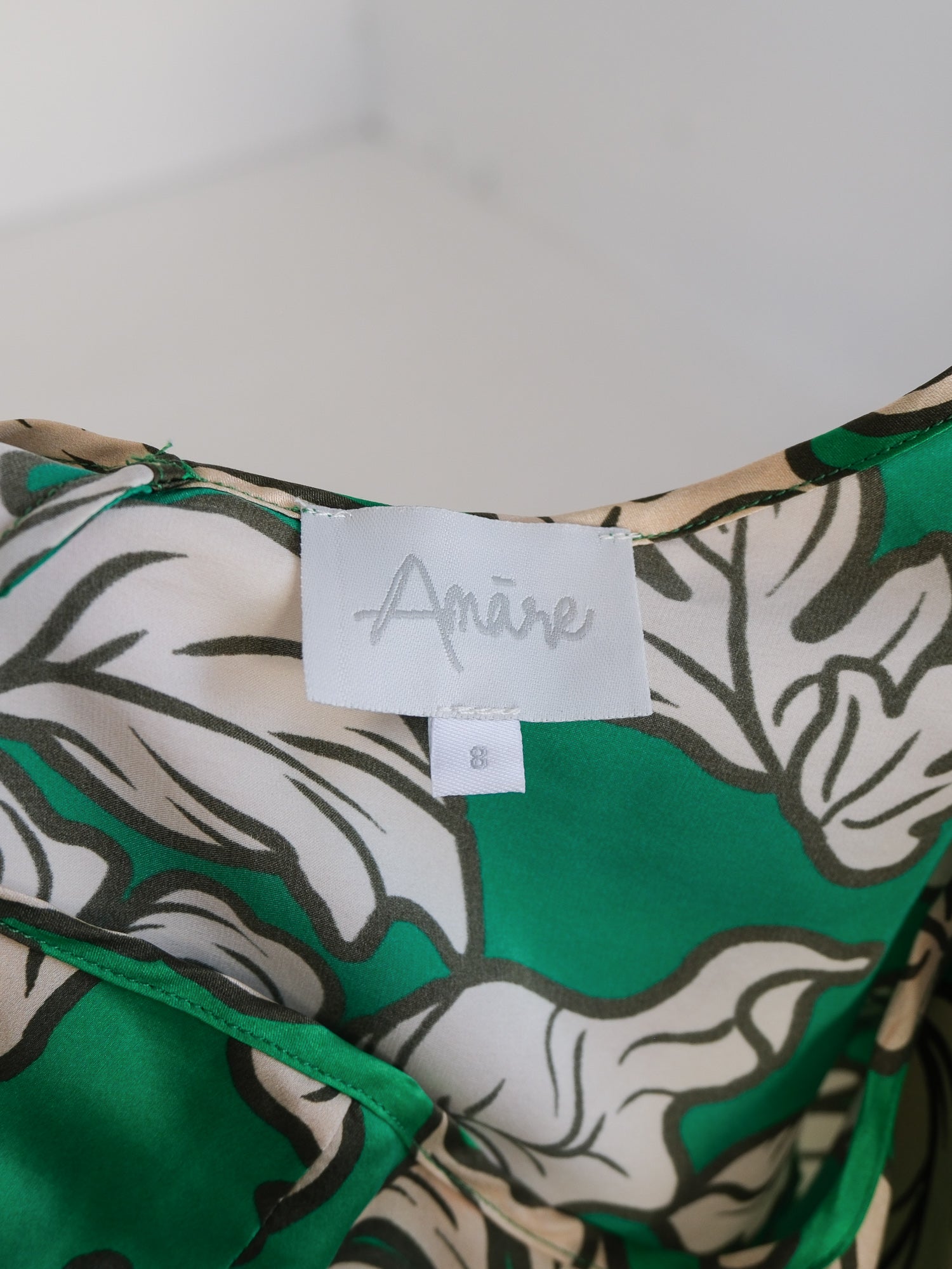 'Gigi' Silk Maxi Dress, Size AU 8