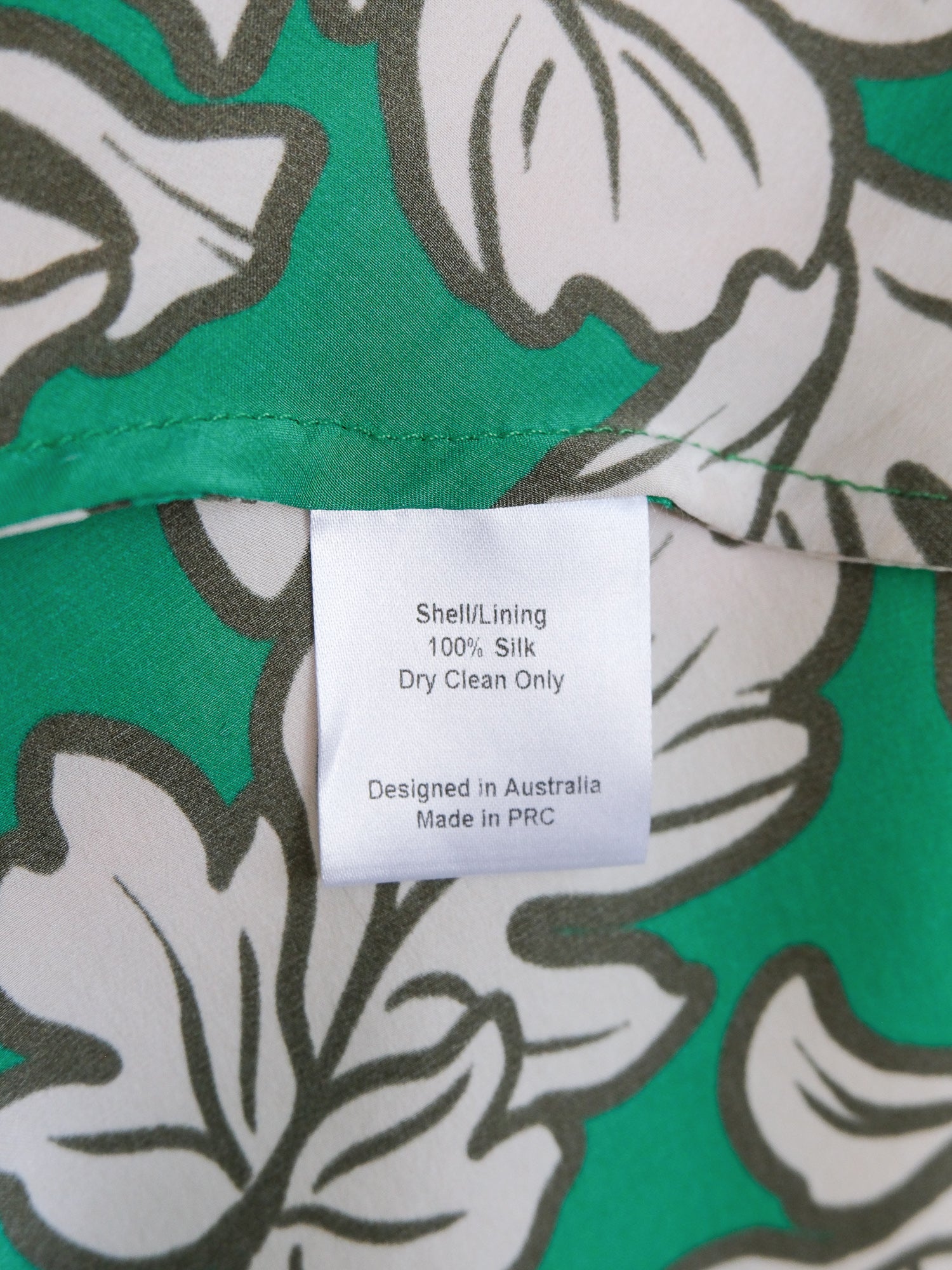 'Gigi' Silk Maxi Dress, Size AU 8