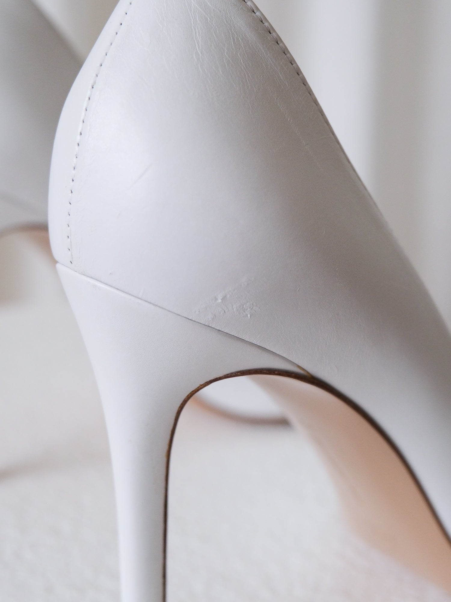'Gianvito 105' Leather Heeled Pumps, Size 38.5