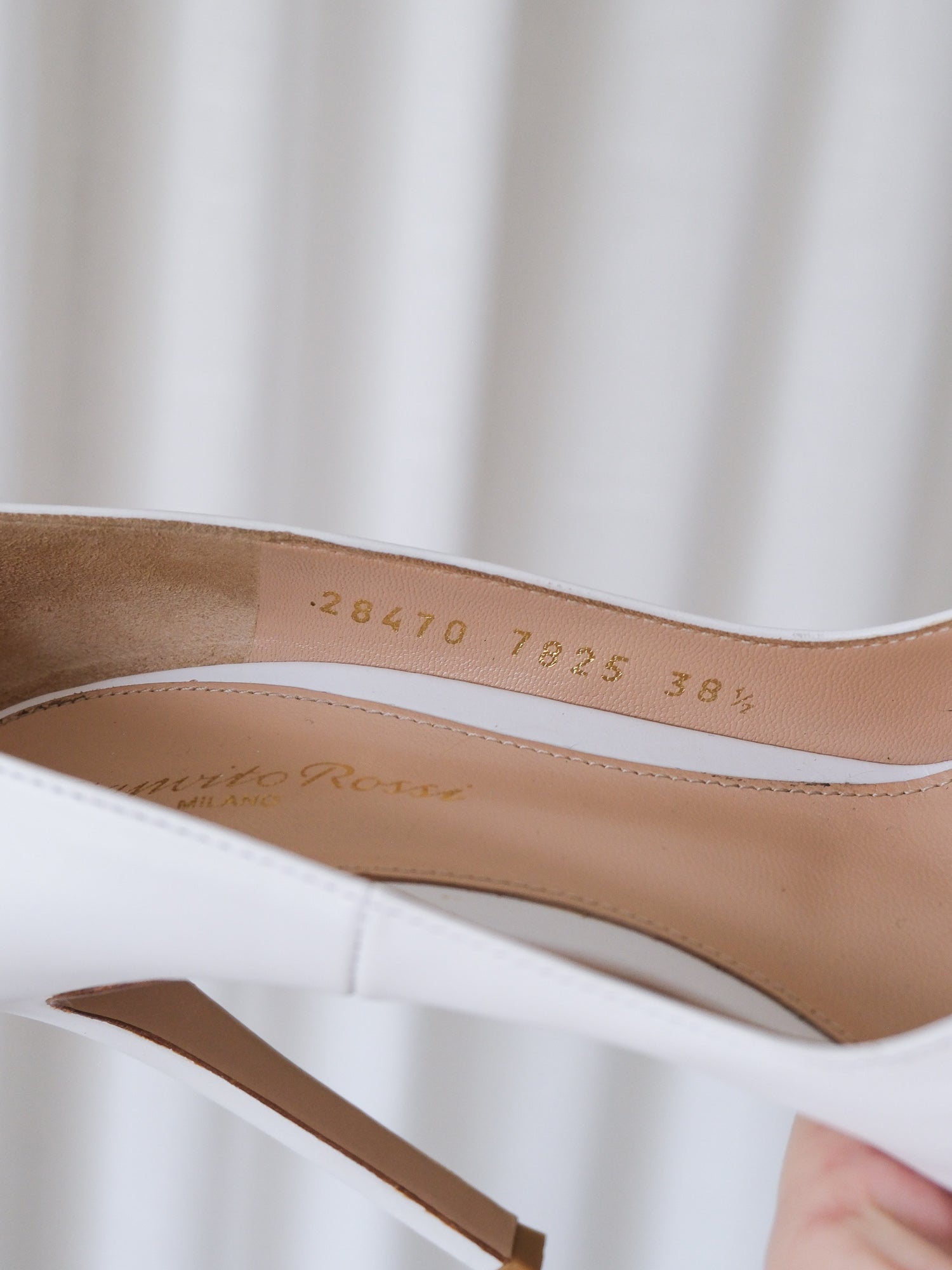 'Gianvito 105' Leather Heeled Pumps, Size 38.5