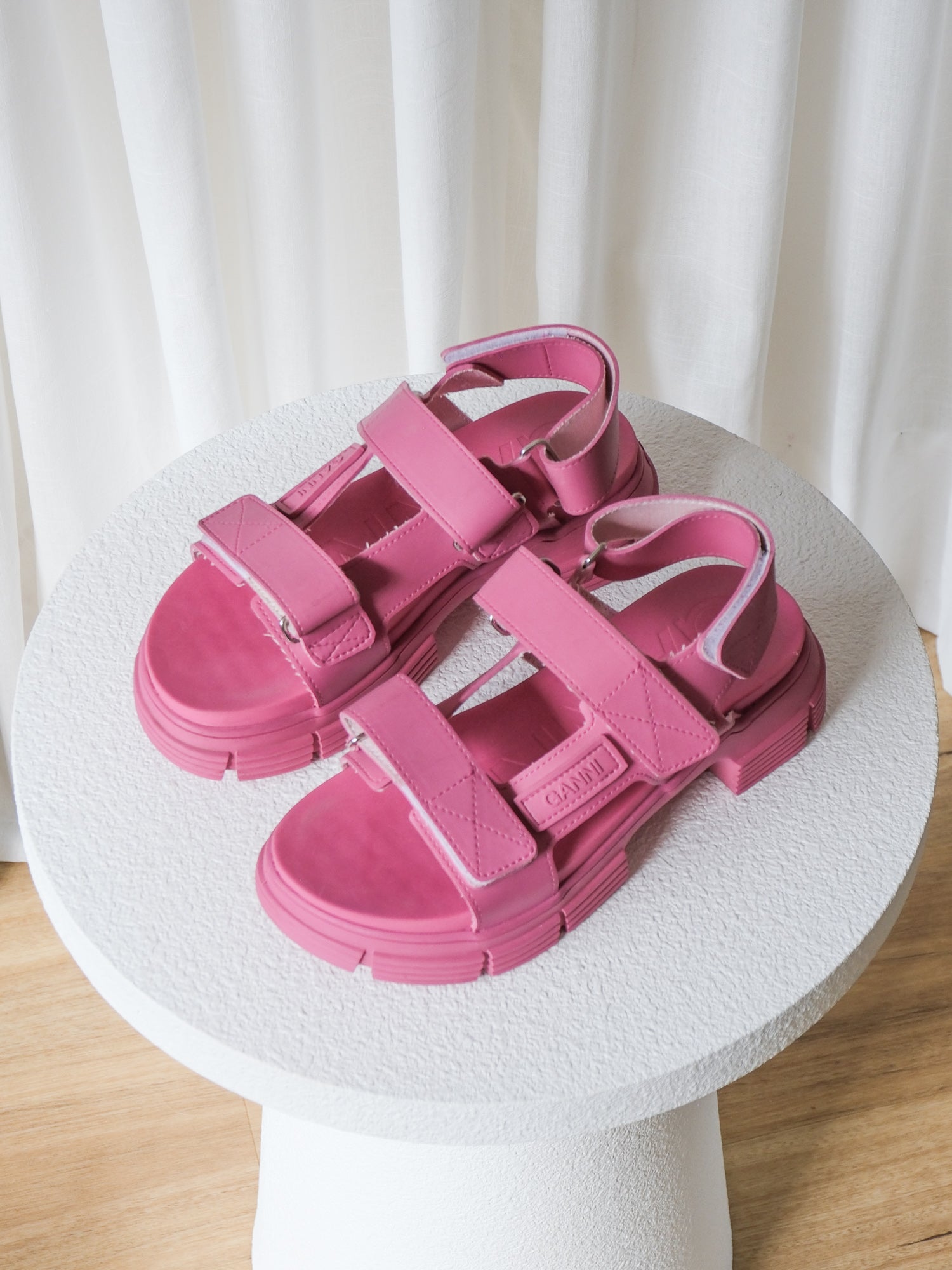 Rubber Dad Sandals, Size 37