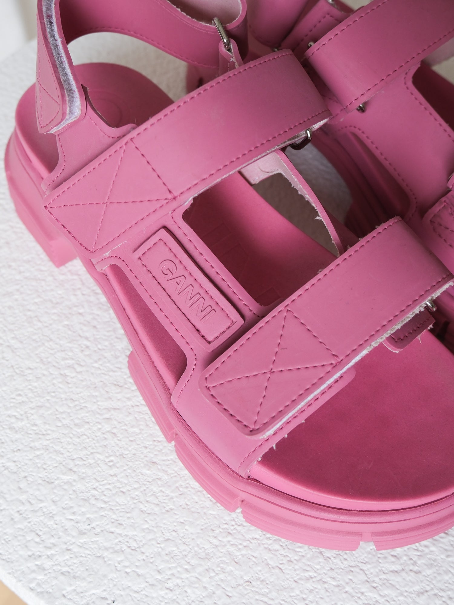 Rubber Dad Sandals, Size 37