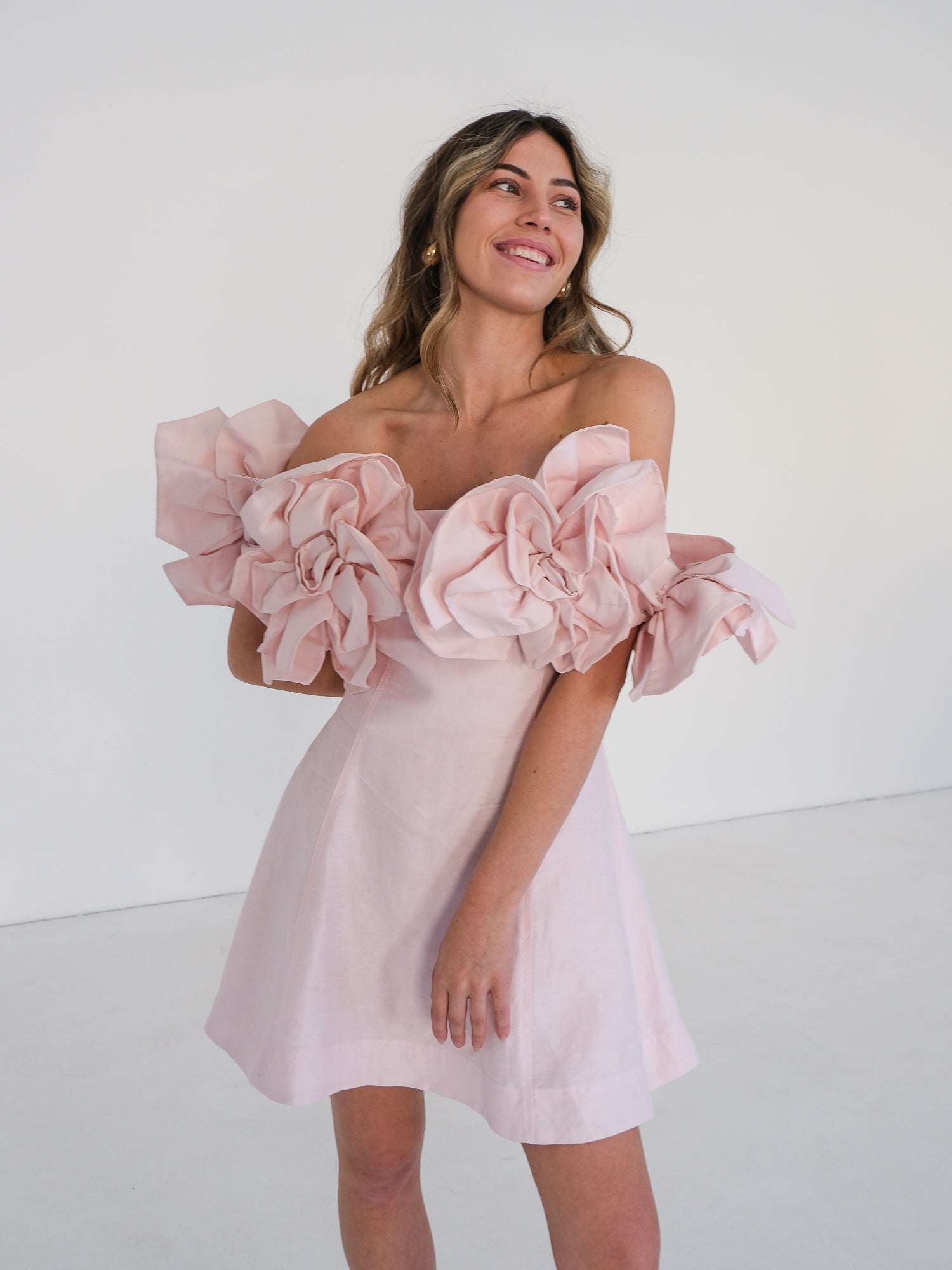 'Etta' Mini Dress, Size AU 10