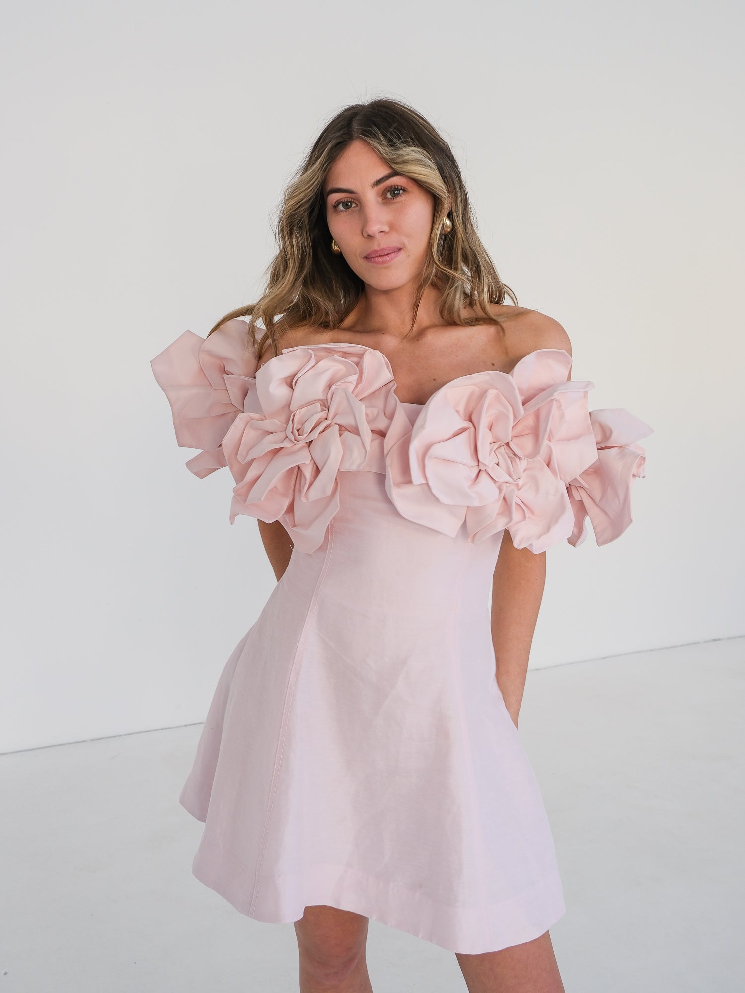 'Etta' Mini Dress, Size AU 10