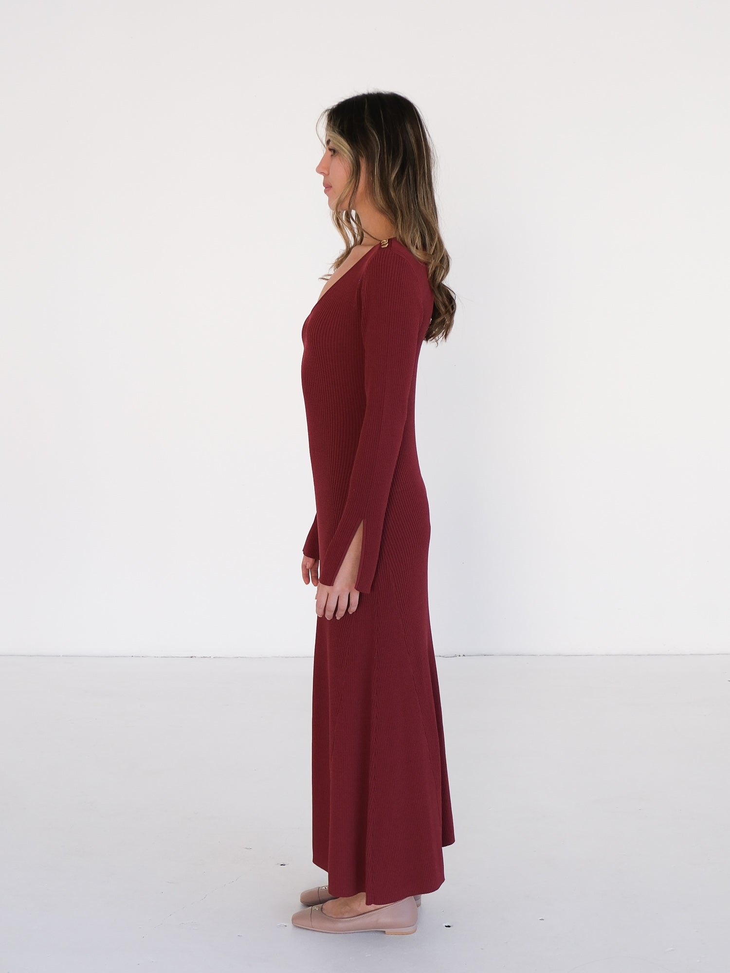 'Zeitgeist' Knit Midi Dress, Size AU 12