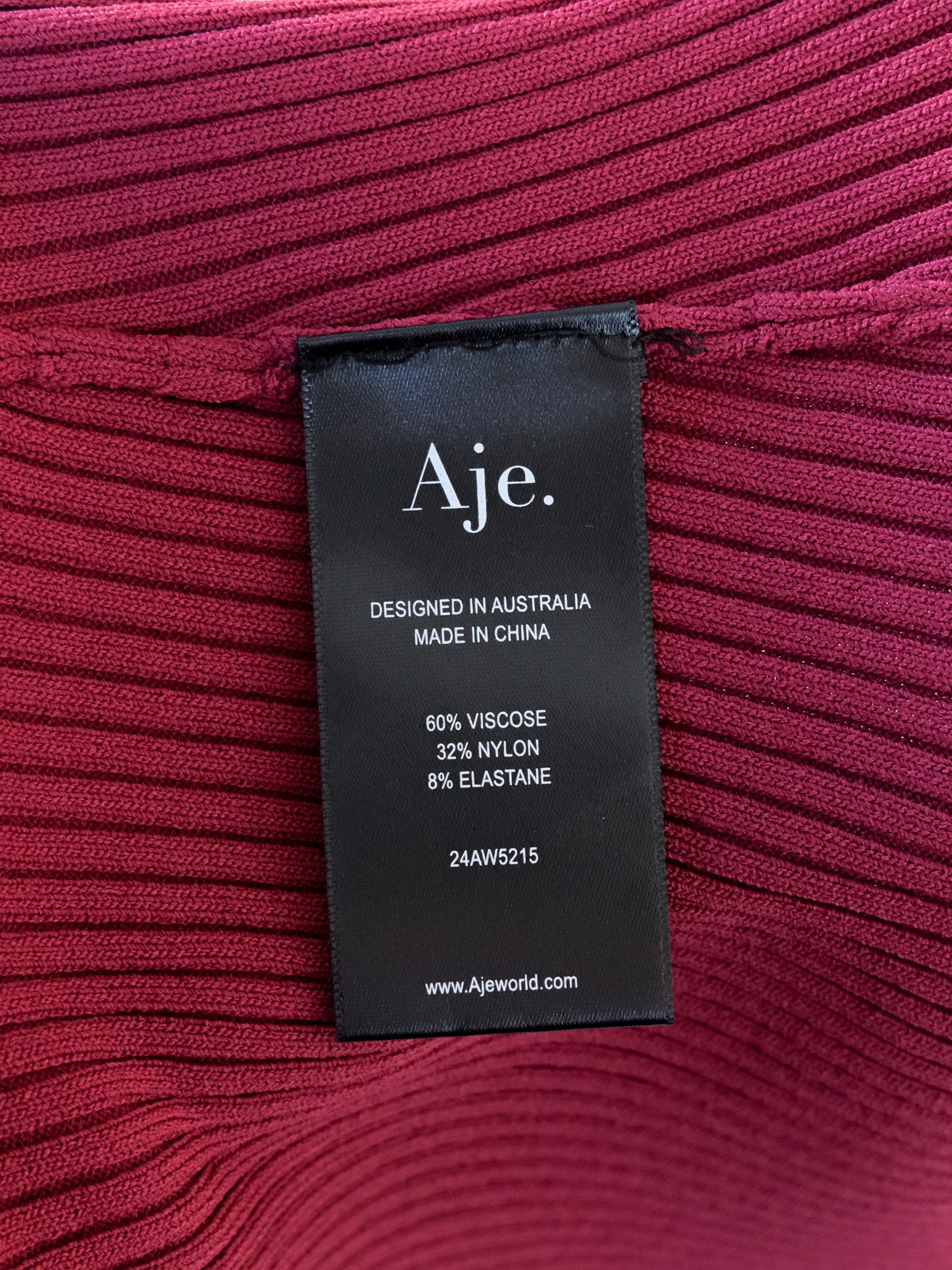 'Zeitgeist' Knit Midi Dress, Size AU 12