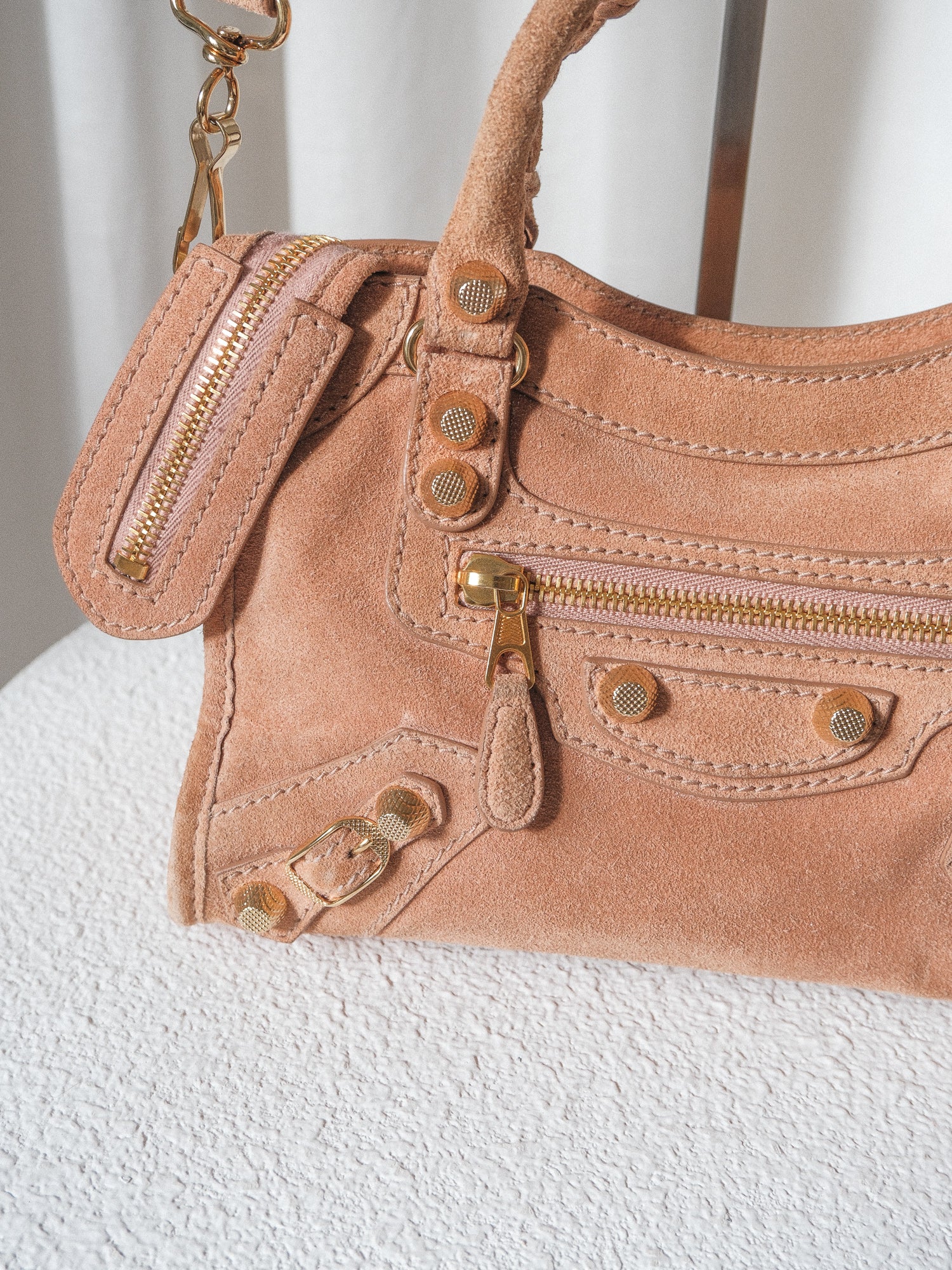 'Le City Mini' Suede Bag