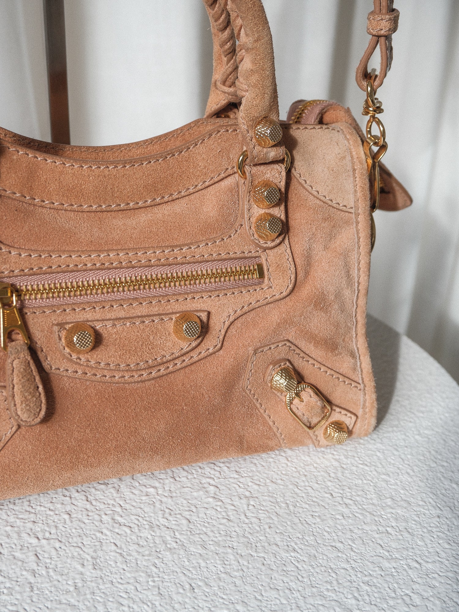 'Le City Mini' Suede Bag