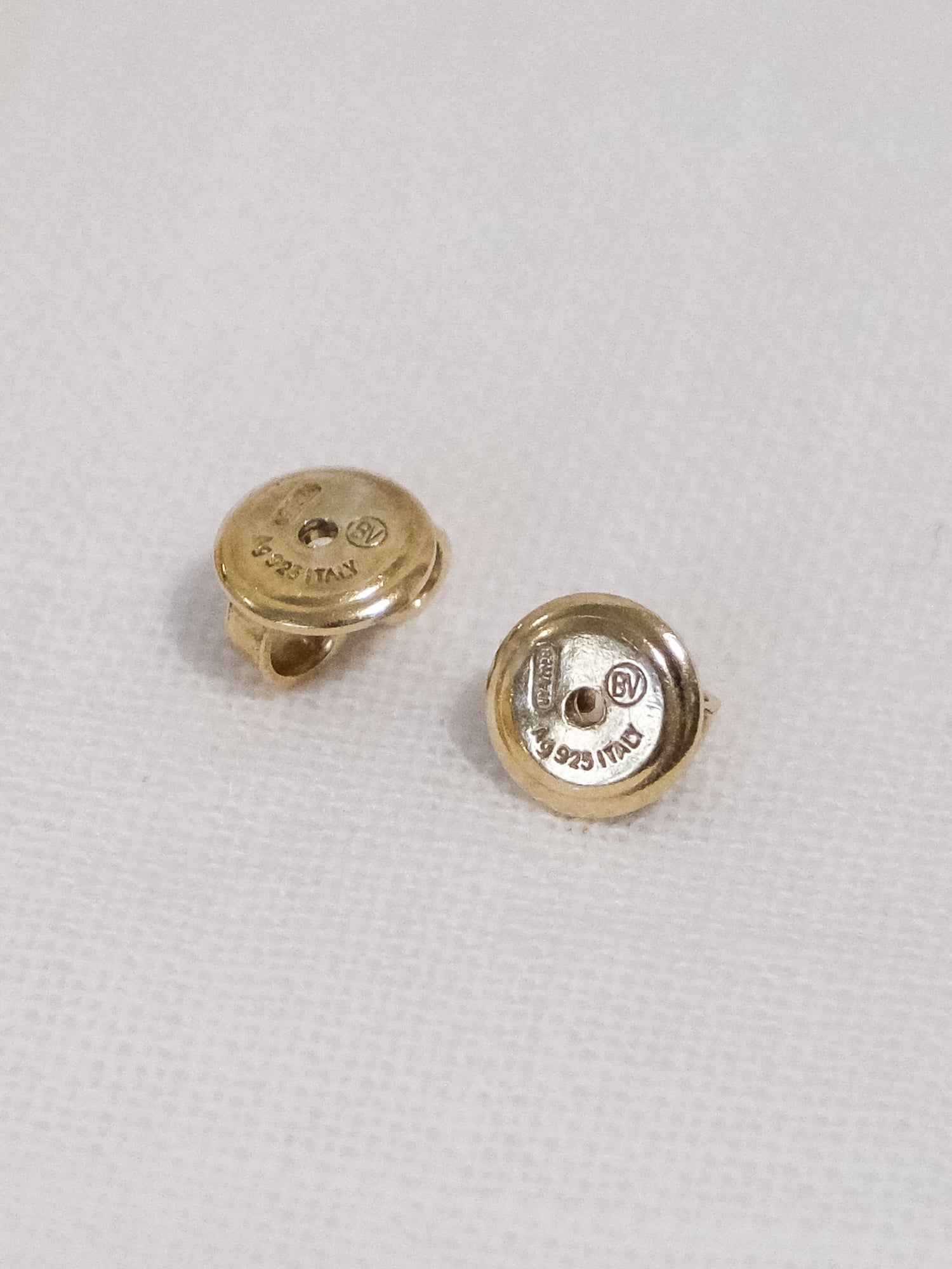 Small Yellow Gold Drop Earrings