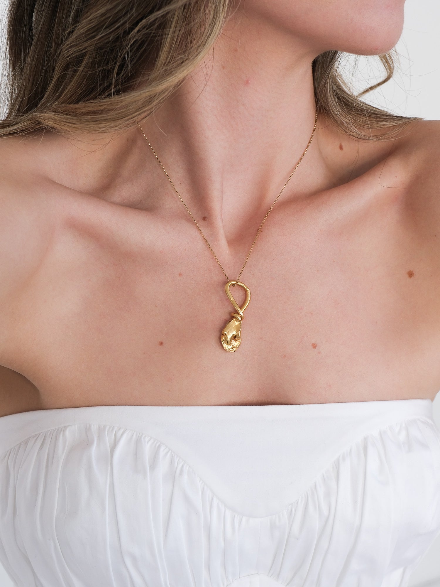 'The Milkyway Untold' 24kt Gold-Plated Necklace