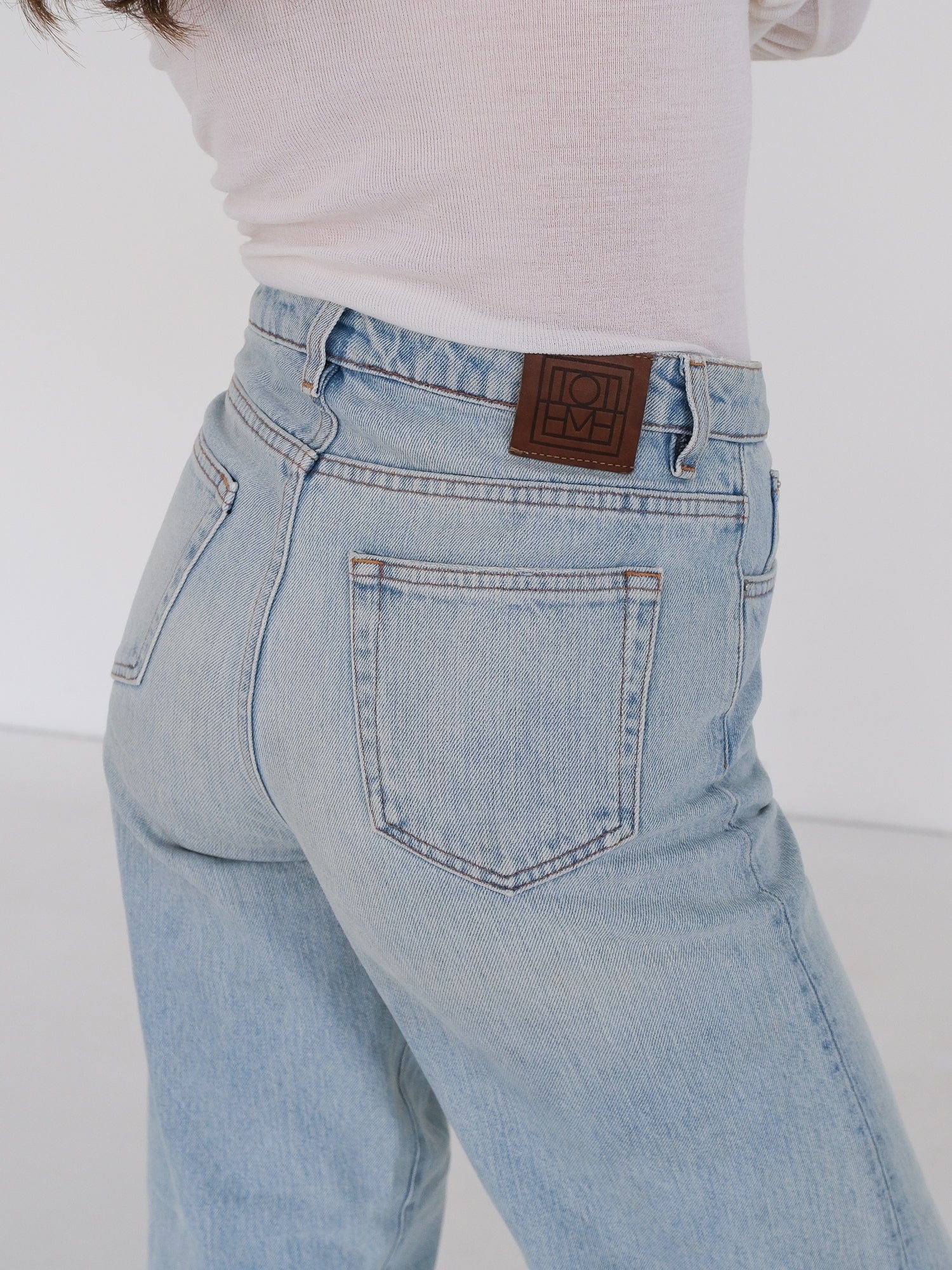 'Flair' Wide Leg Denim Jeans, Size 26/32