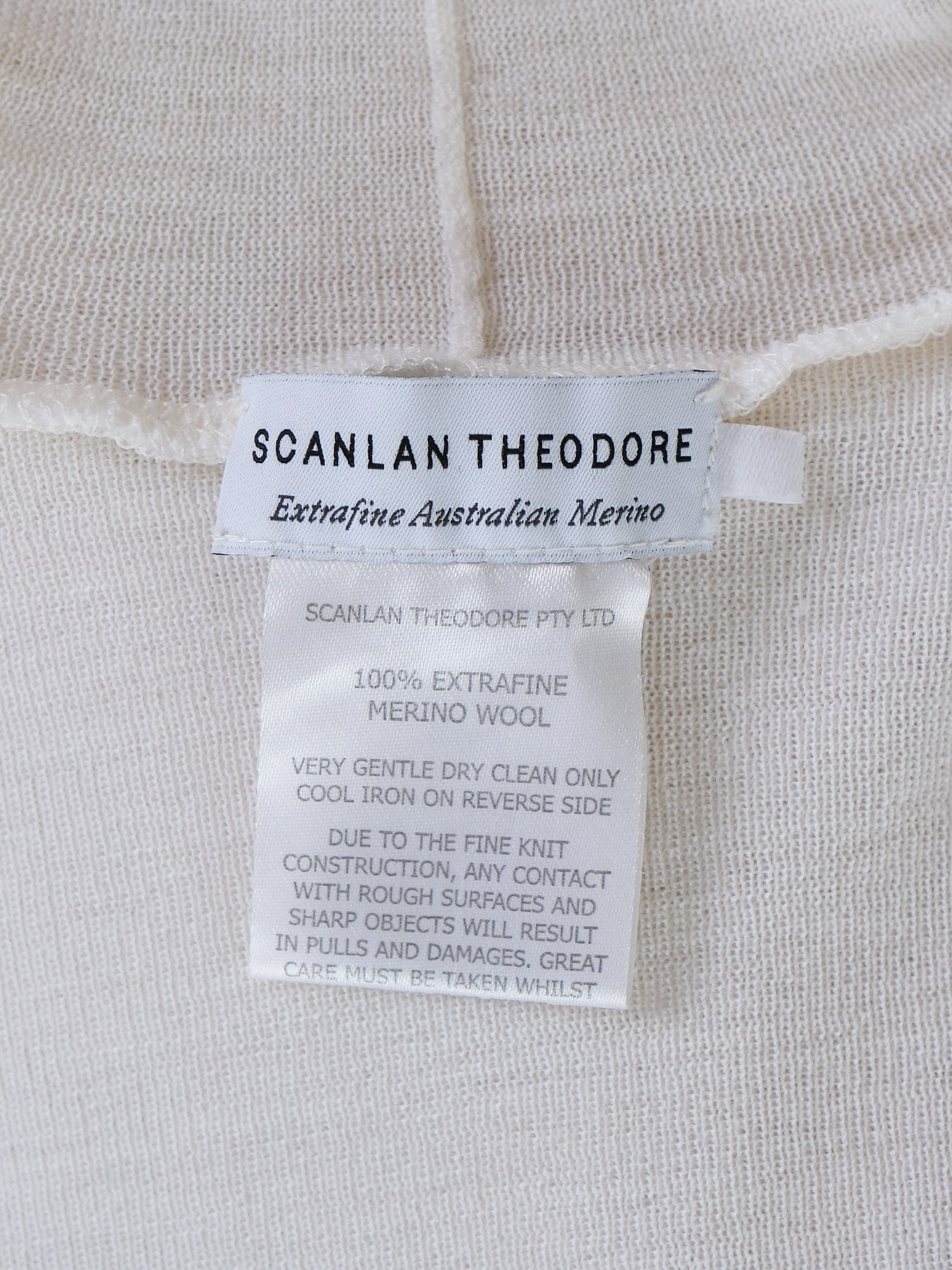 Babywool Extrafine Merino Knit Turtleneck Sweater, Size S