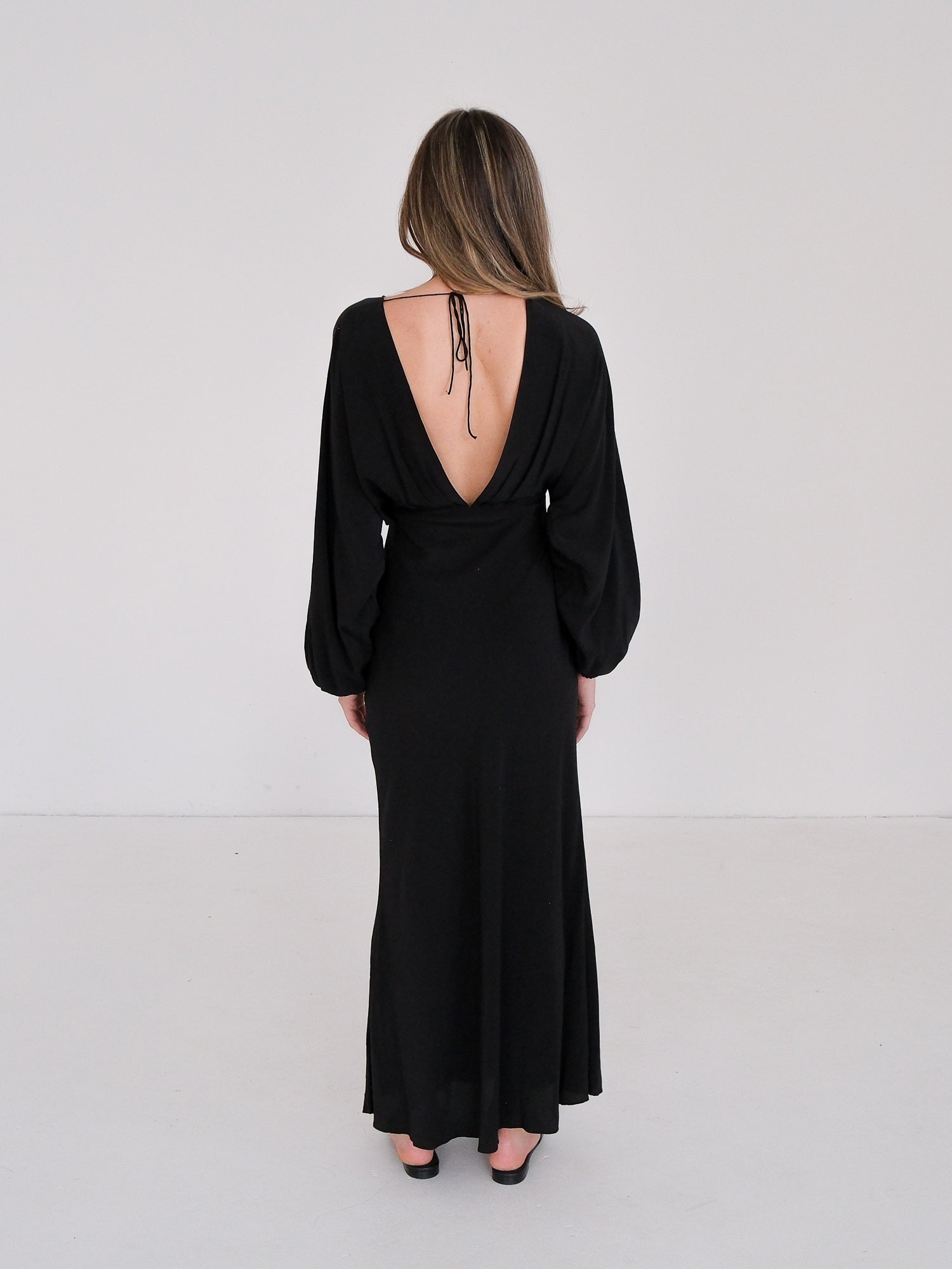 'Magyar' Bias Cut Silk Maxi Dress, Size 2 | AU 8