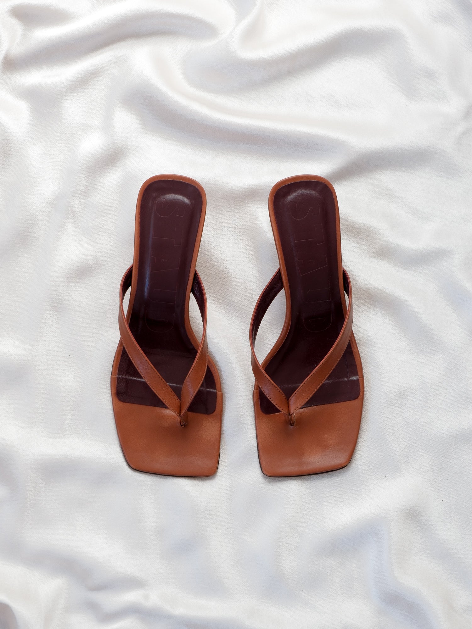 'Audrey' Leather Sandals, Size 36
