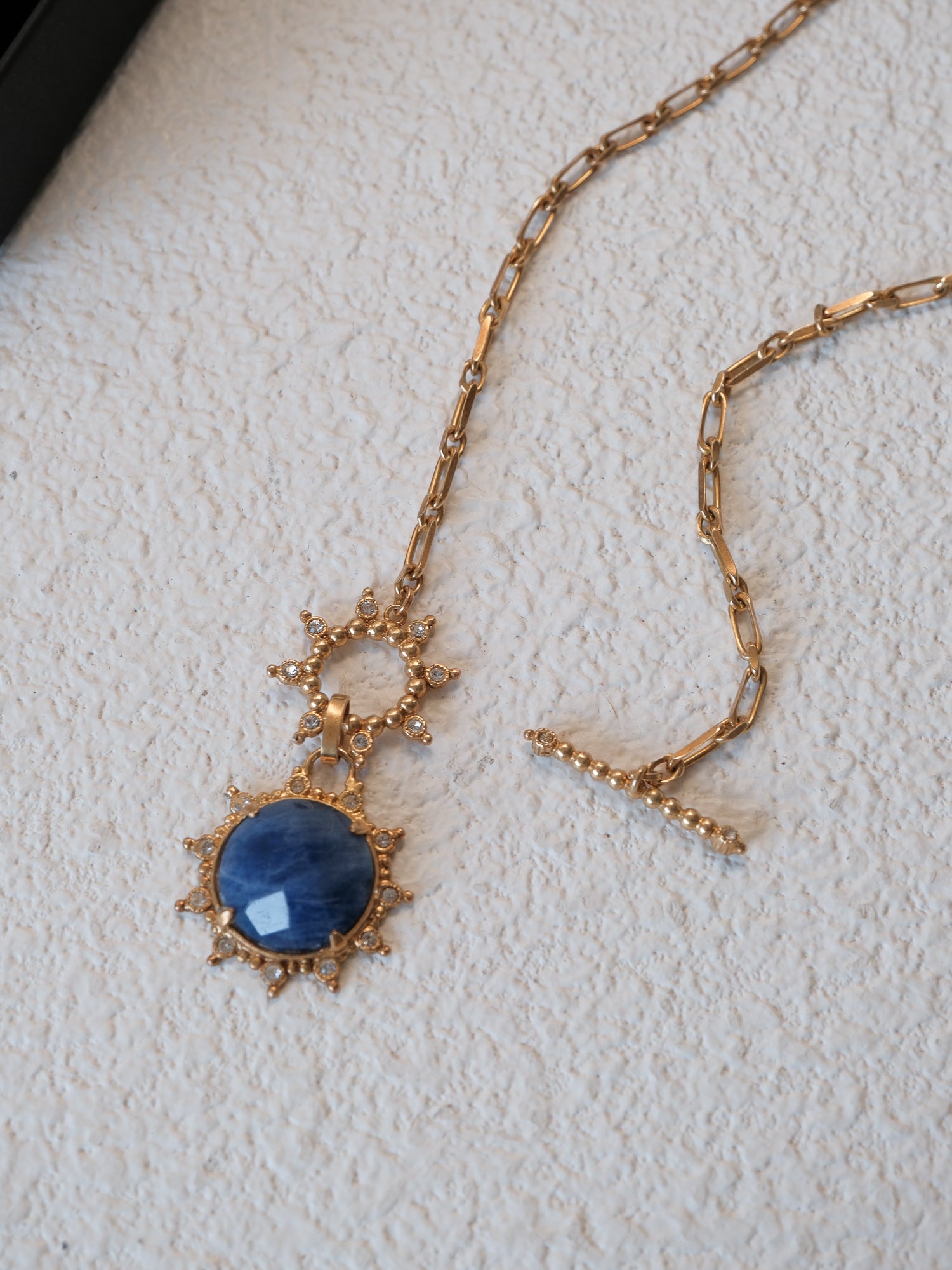 'Nox' Hand Made 18ct Gold Plated Necklace