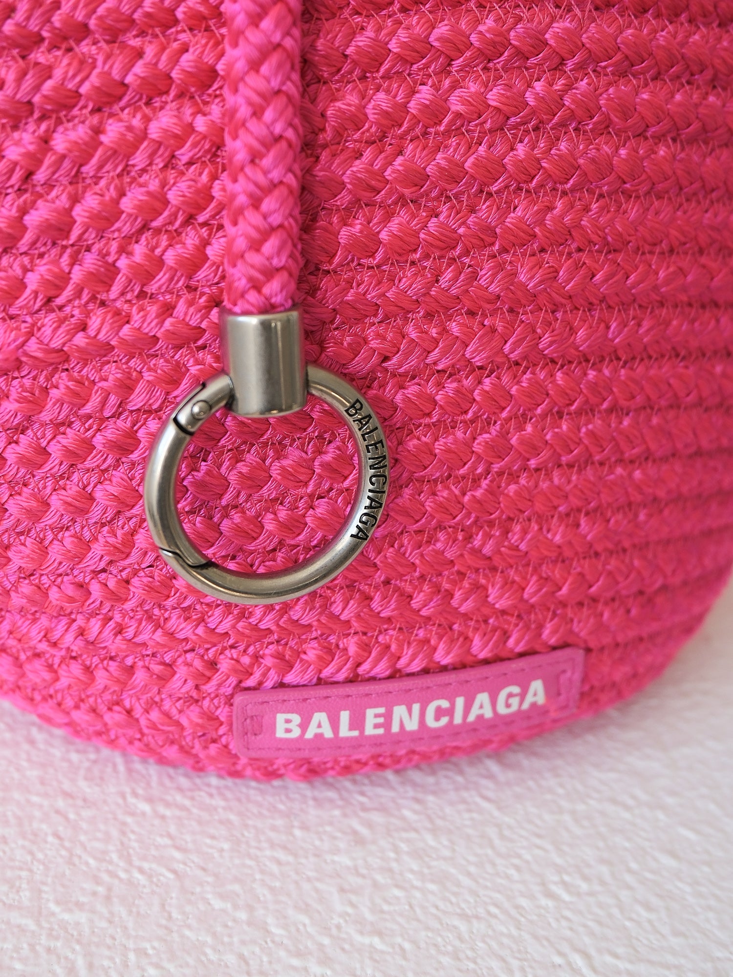 2022 'Ibiza' Small Woven Crossbody Basket Bag