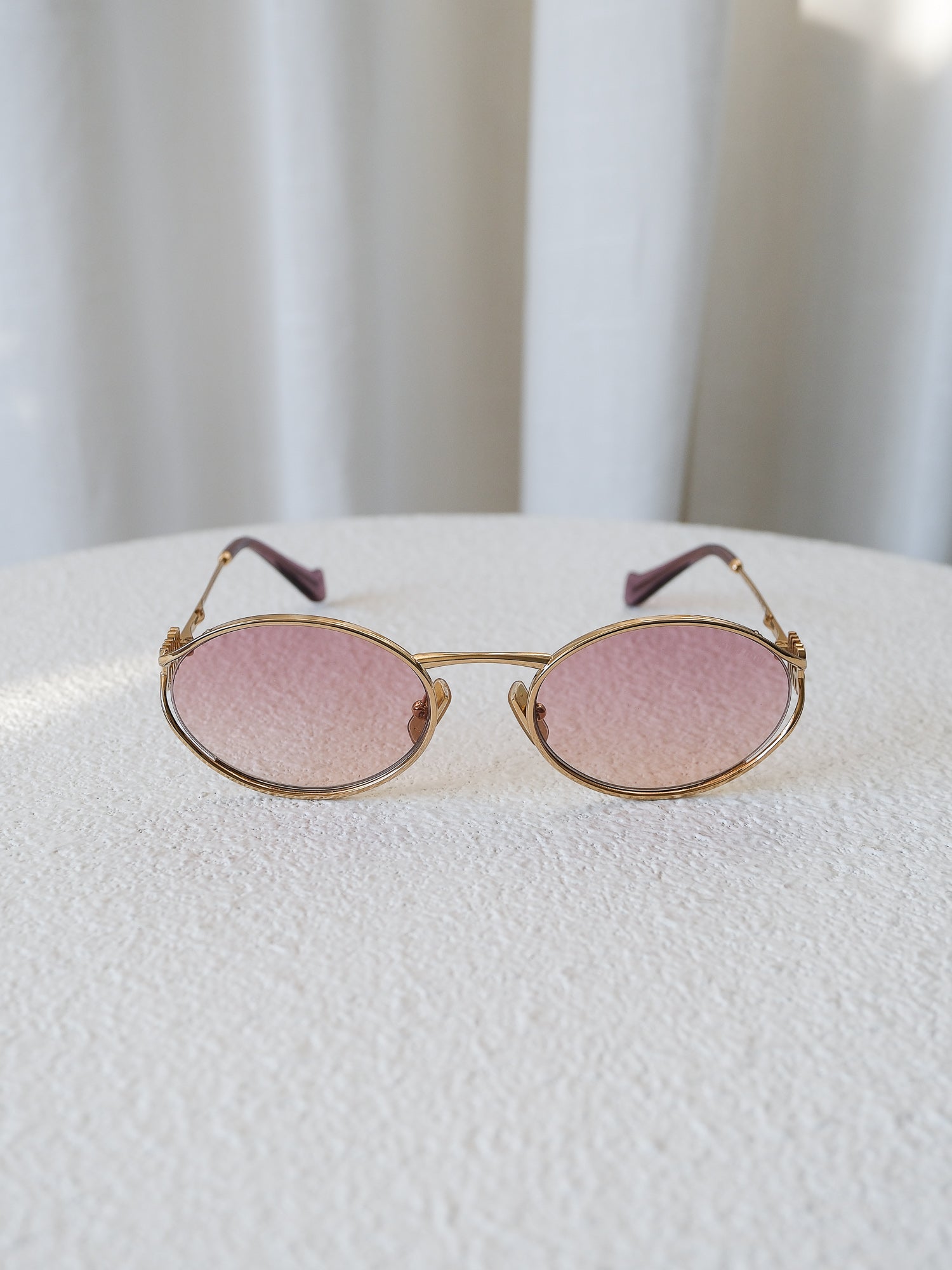 'MU 52YS' Pink Beg Shaded Lens Sunglasses