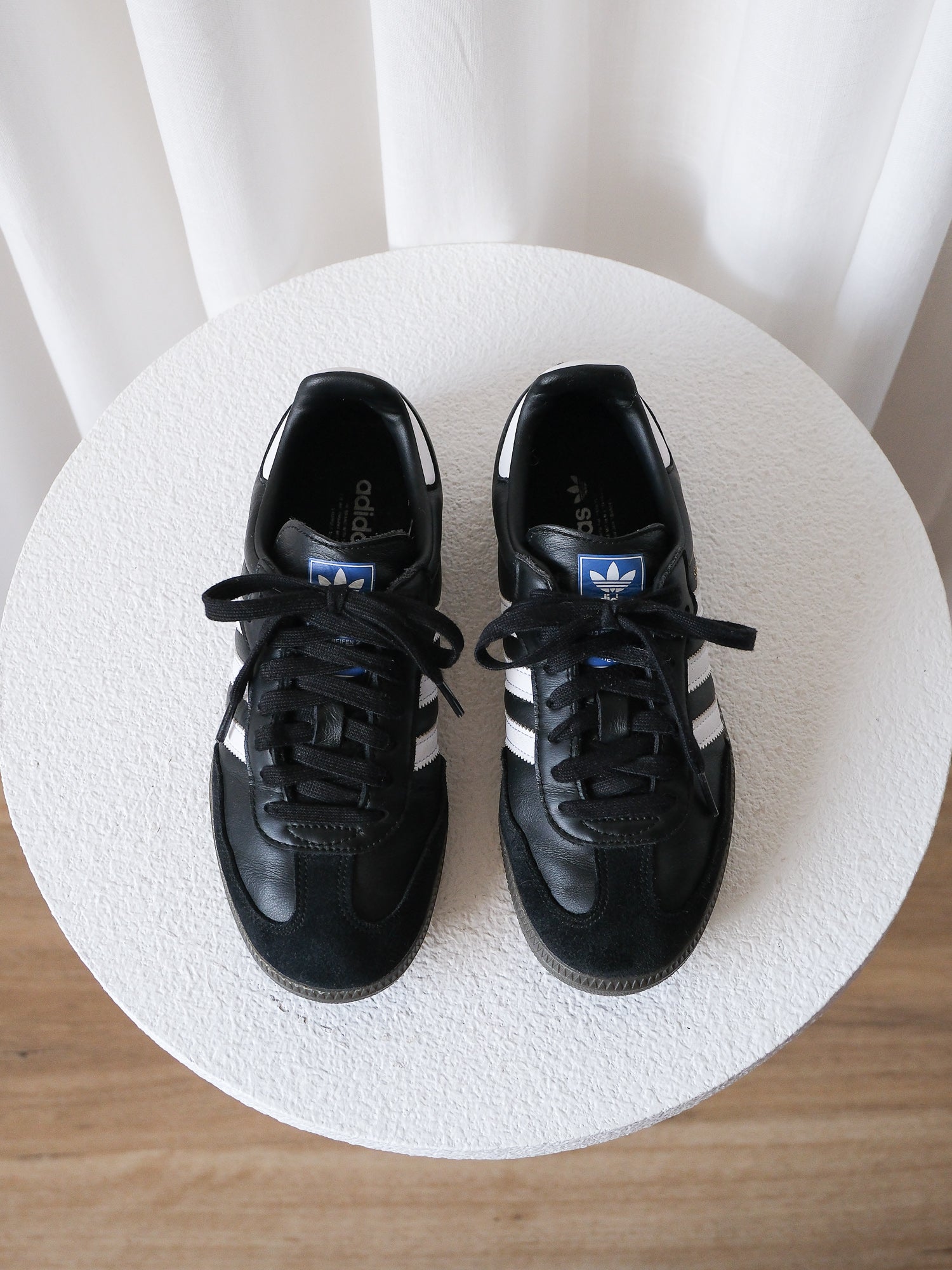 Samba OG Leather Sneakers, Size US M5 | W6
