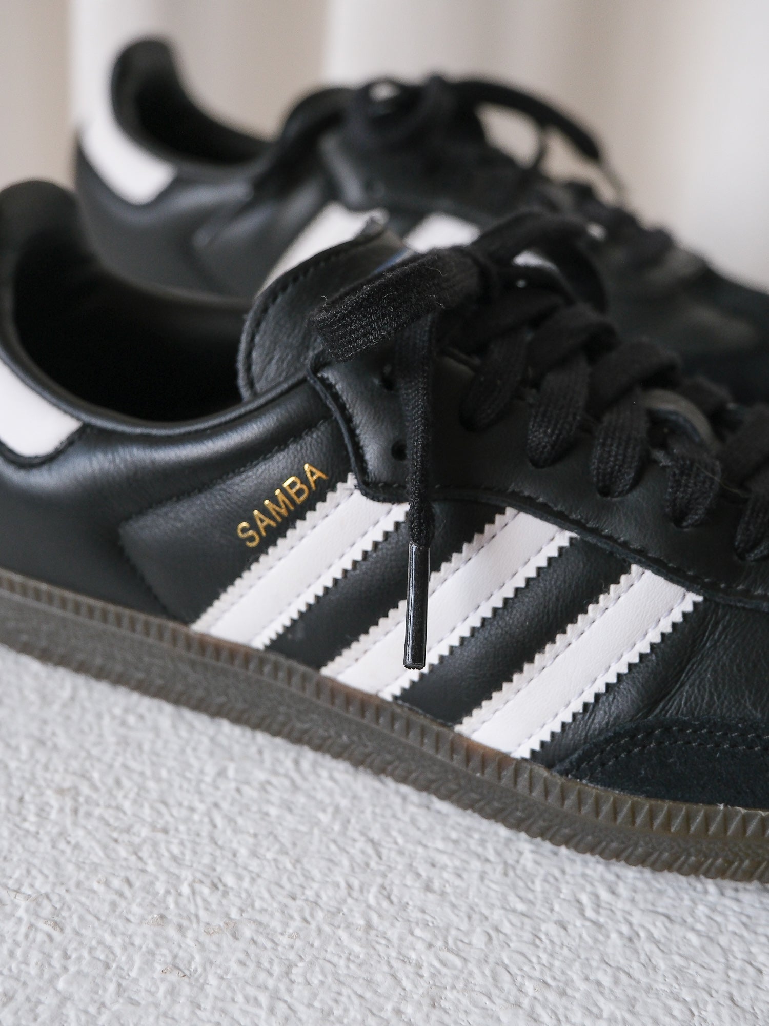 Samba OG Leather Sneakers, Size US M5 | W6