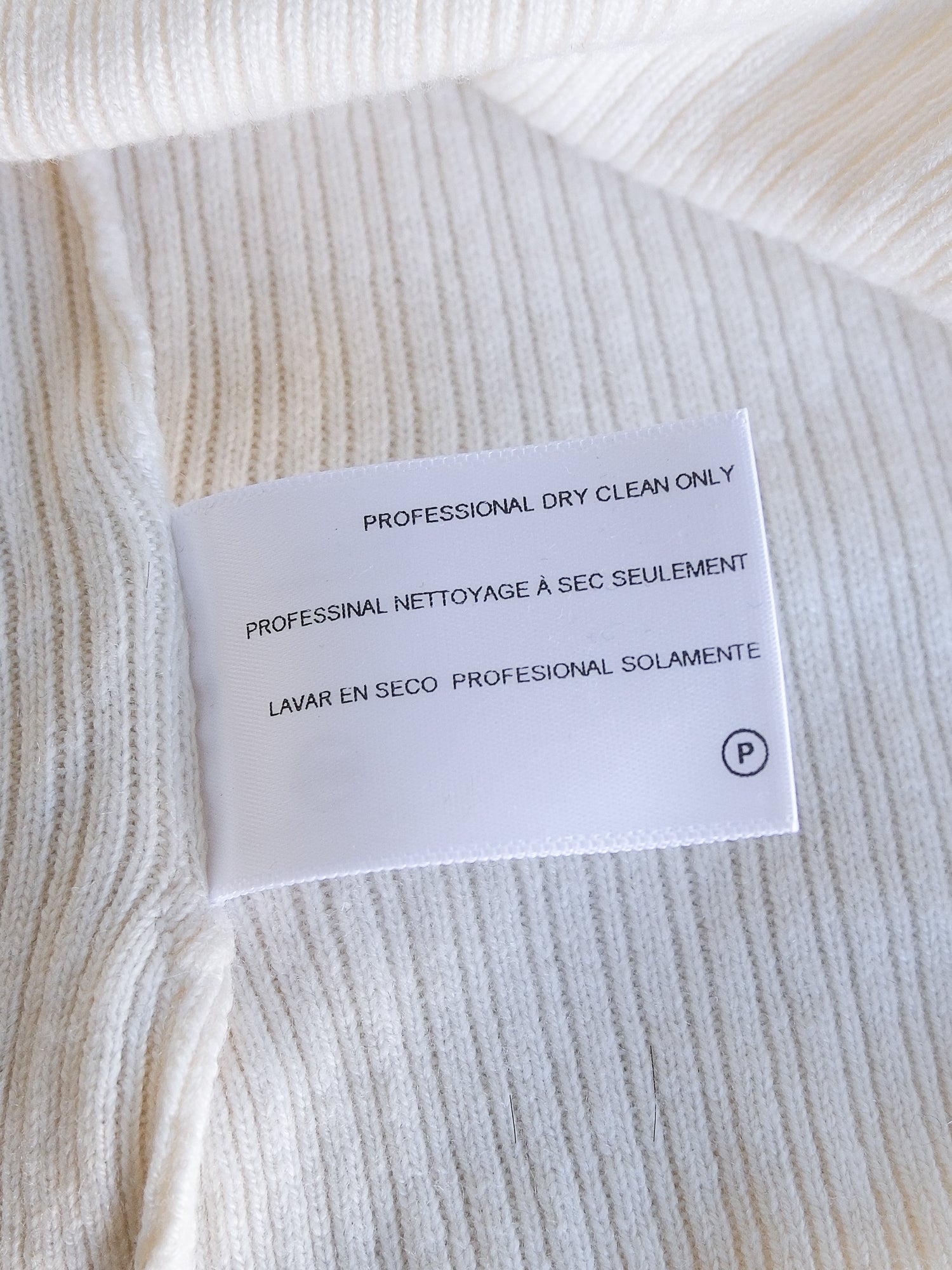 'Quinton' Mock Neck Wool/Cashmere Knit Sweater, Size S