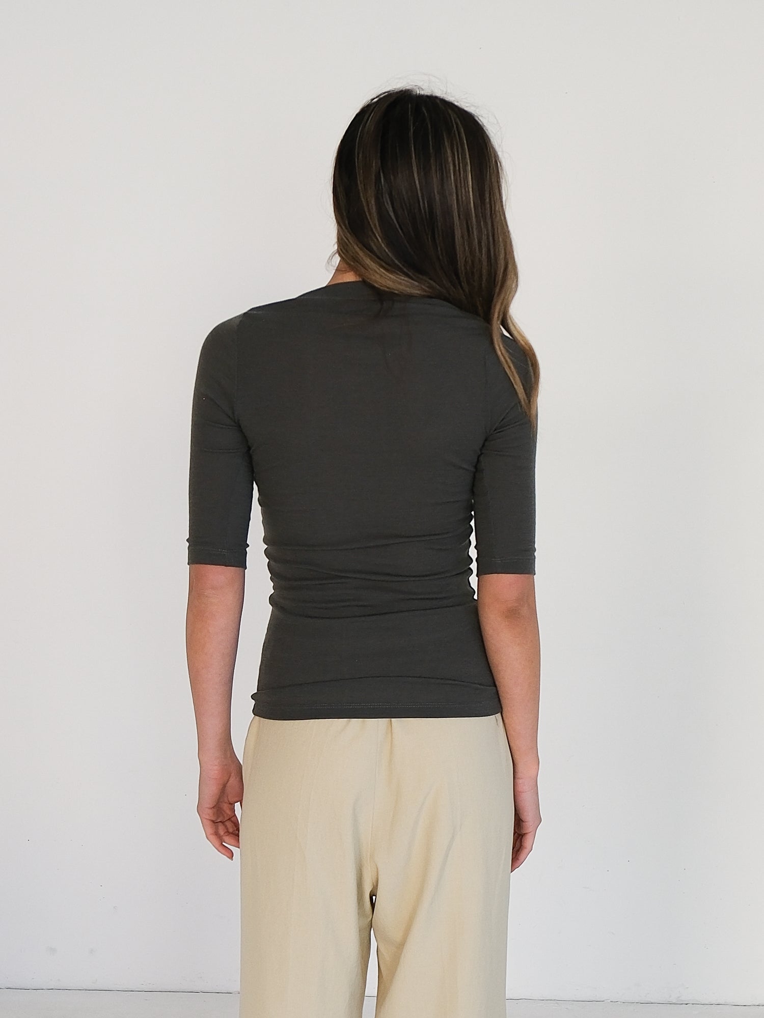 Merino Crew Neck Tee, Size 1 | AU 8