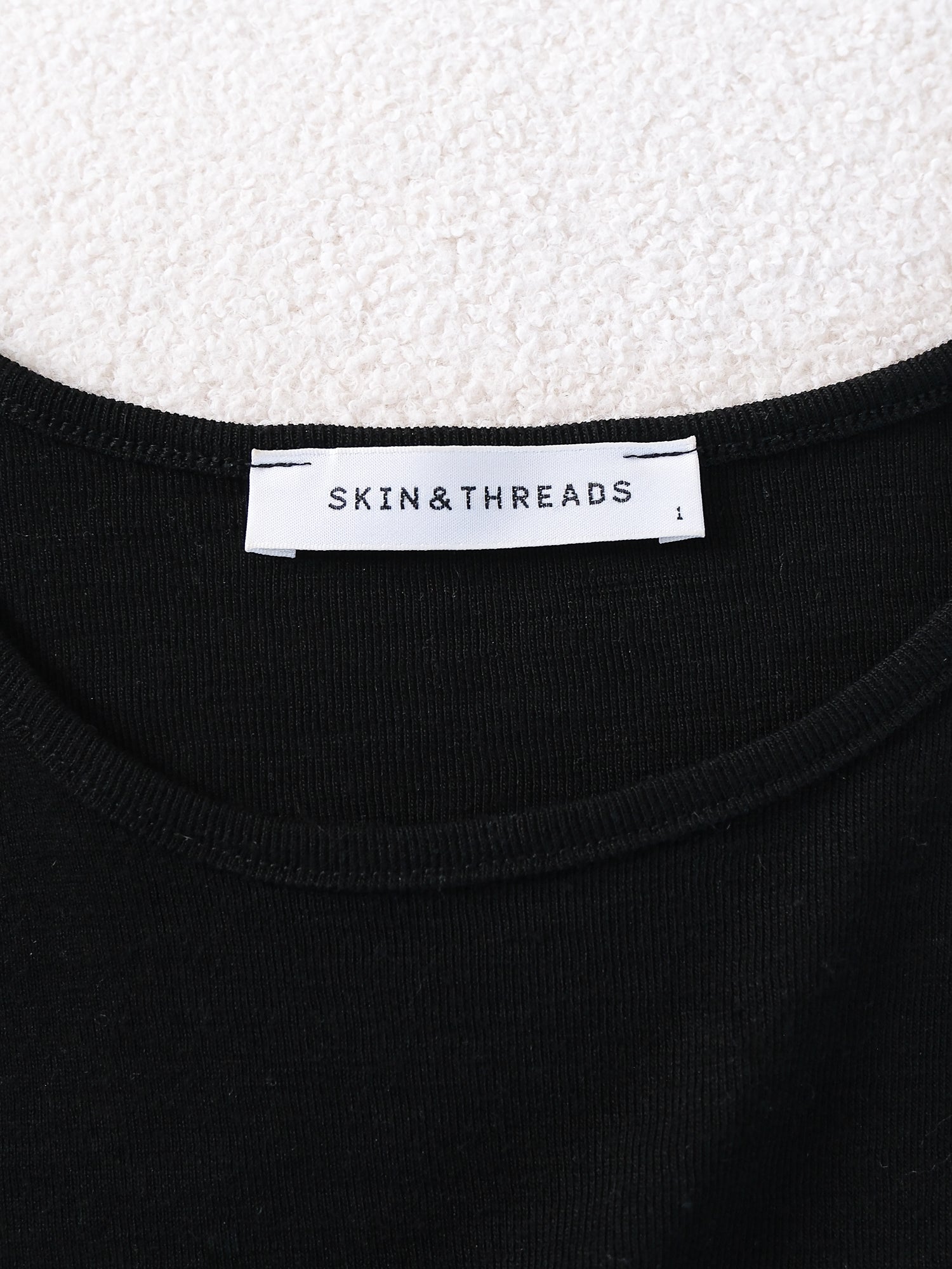 'Merino Crew' Long Sleeve Tee, Size 1 | AU 8