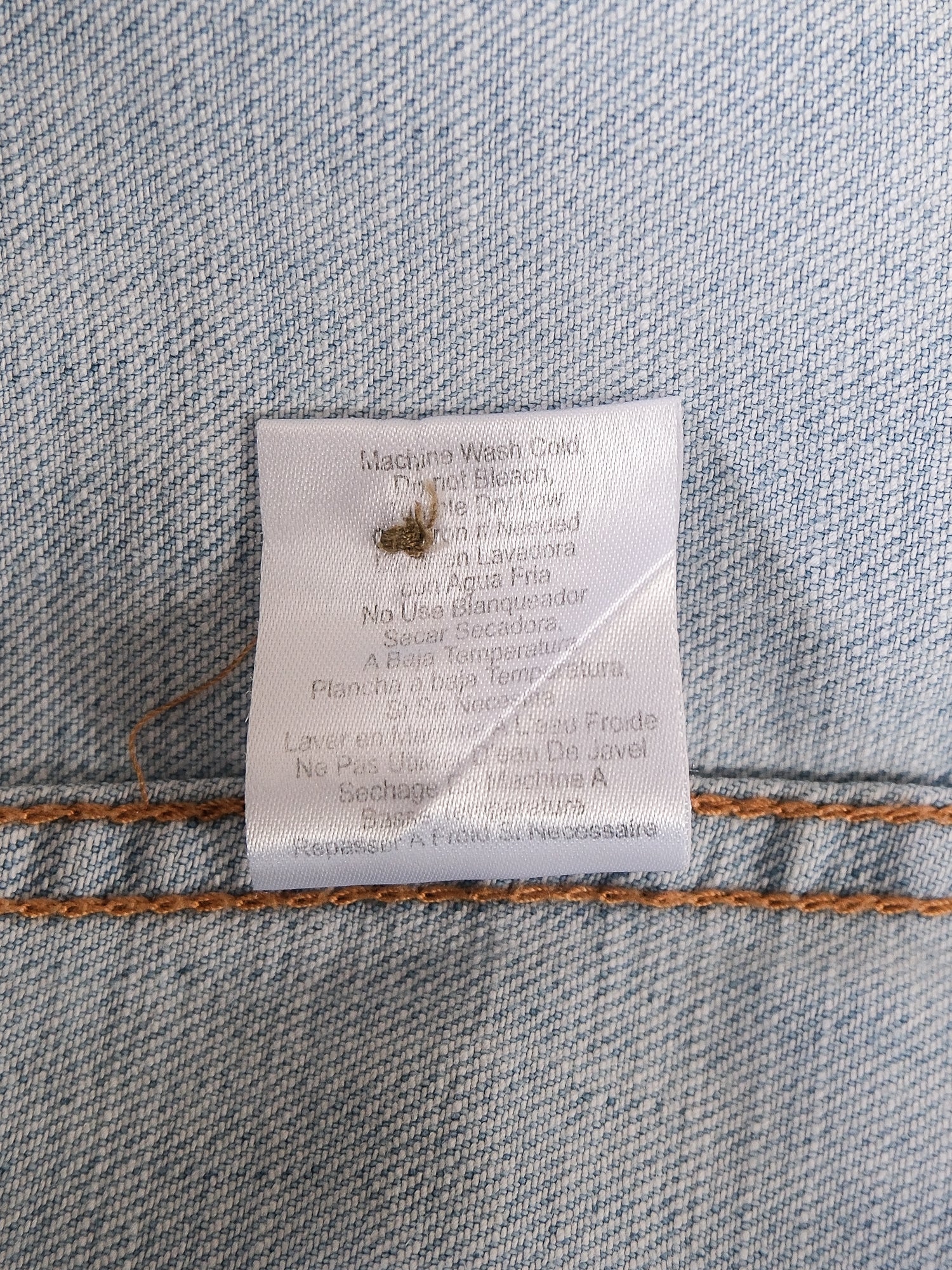 'The SoCal Western' Denim Shirt, Size 1 | AU 8