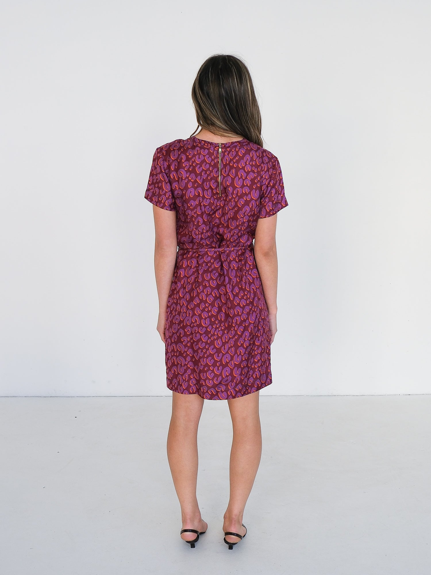 Resort 2011 Leopard Silk Mini Dress, Size FR 38 | AU 10