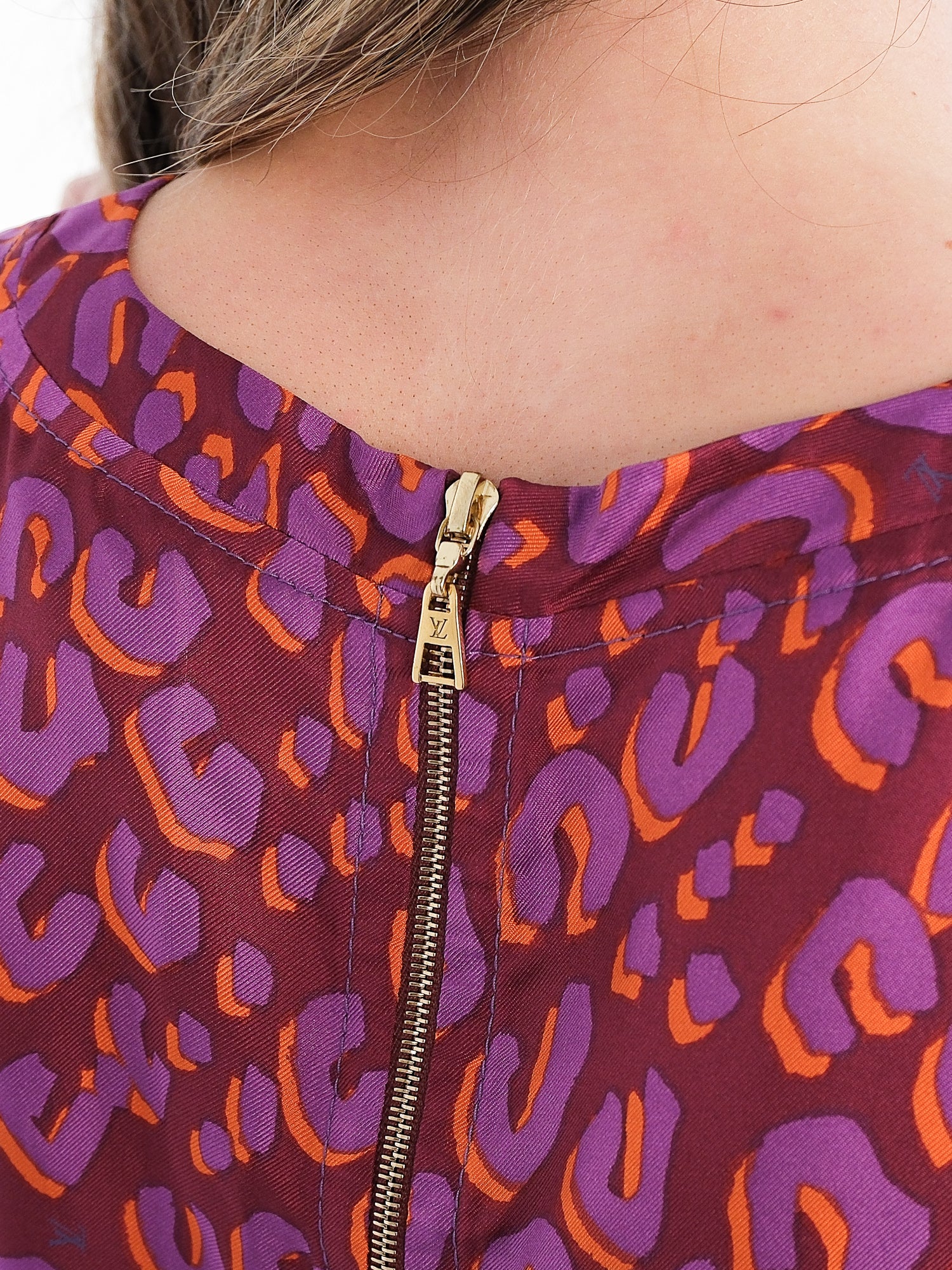 Resort 2011 Leopard Silk Mini Dress, Size FR 38 | AU 10