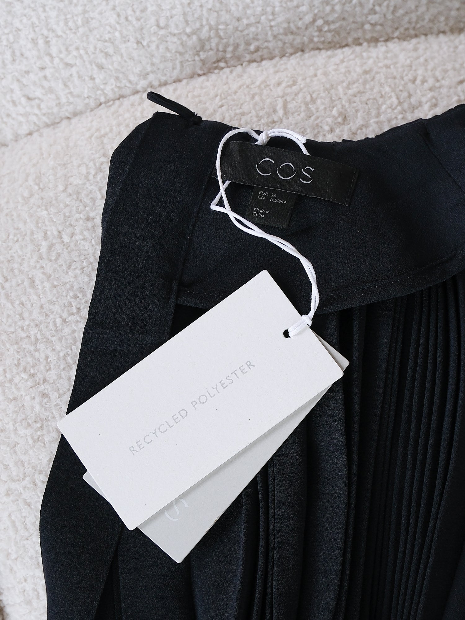 Pleated Open Back Midi Dress, Size AU 8
