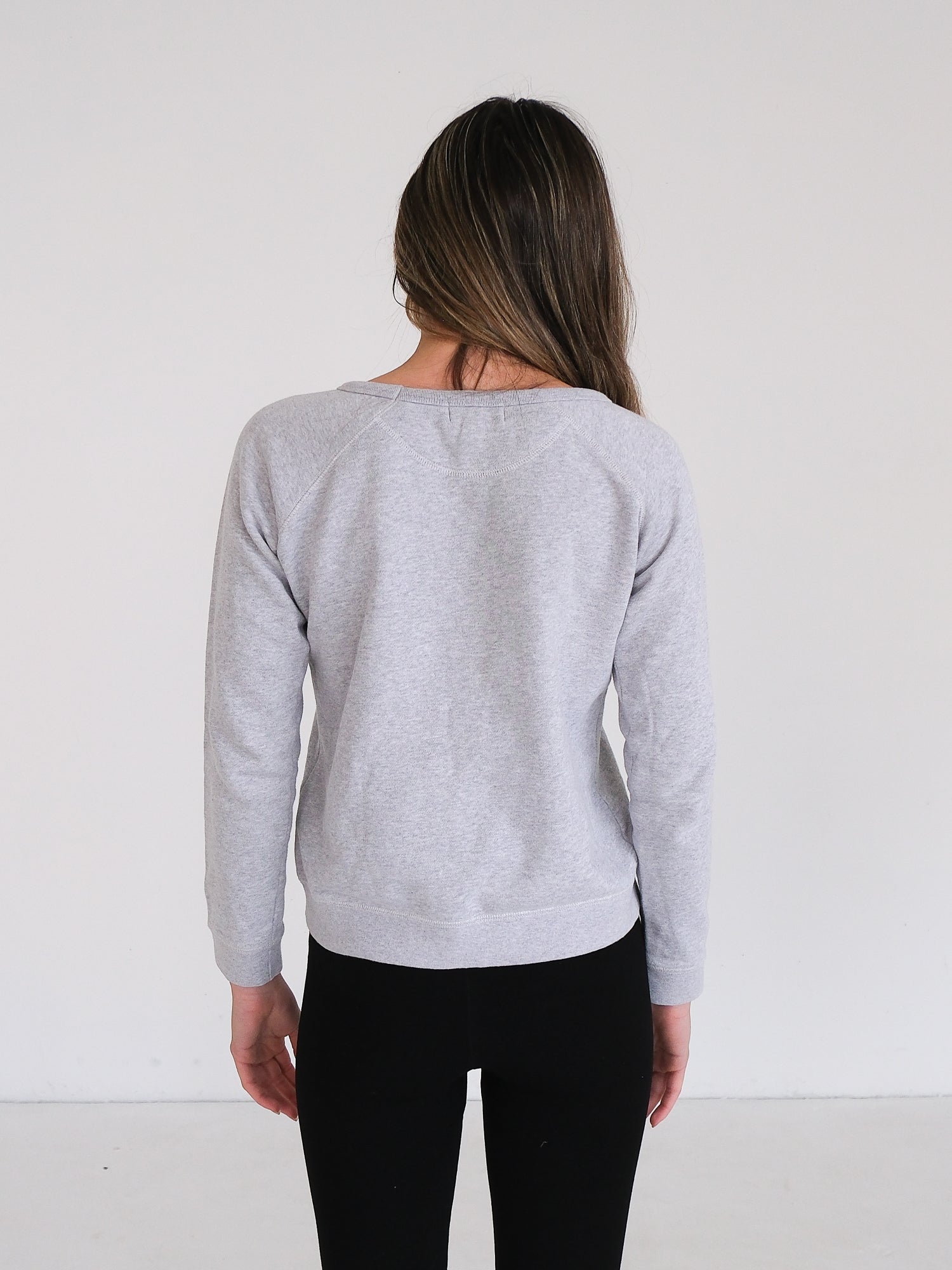 'Feministe' Embroidered Cotton Sweatshirt, Size S