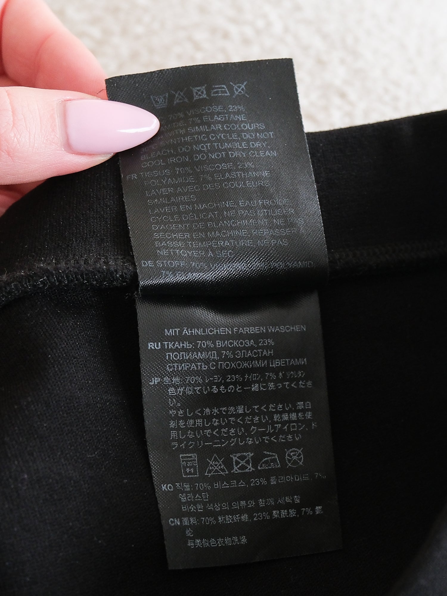 'Cork' Stretch-Jersey Zip Leggings, Size XS