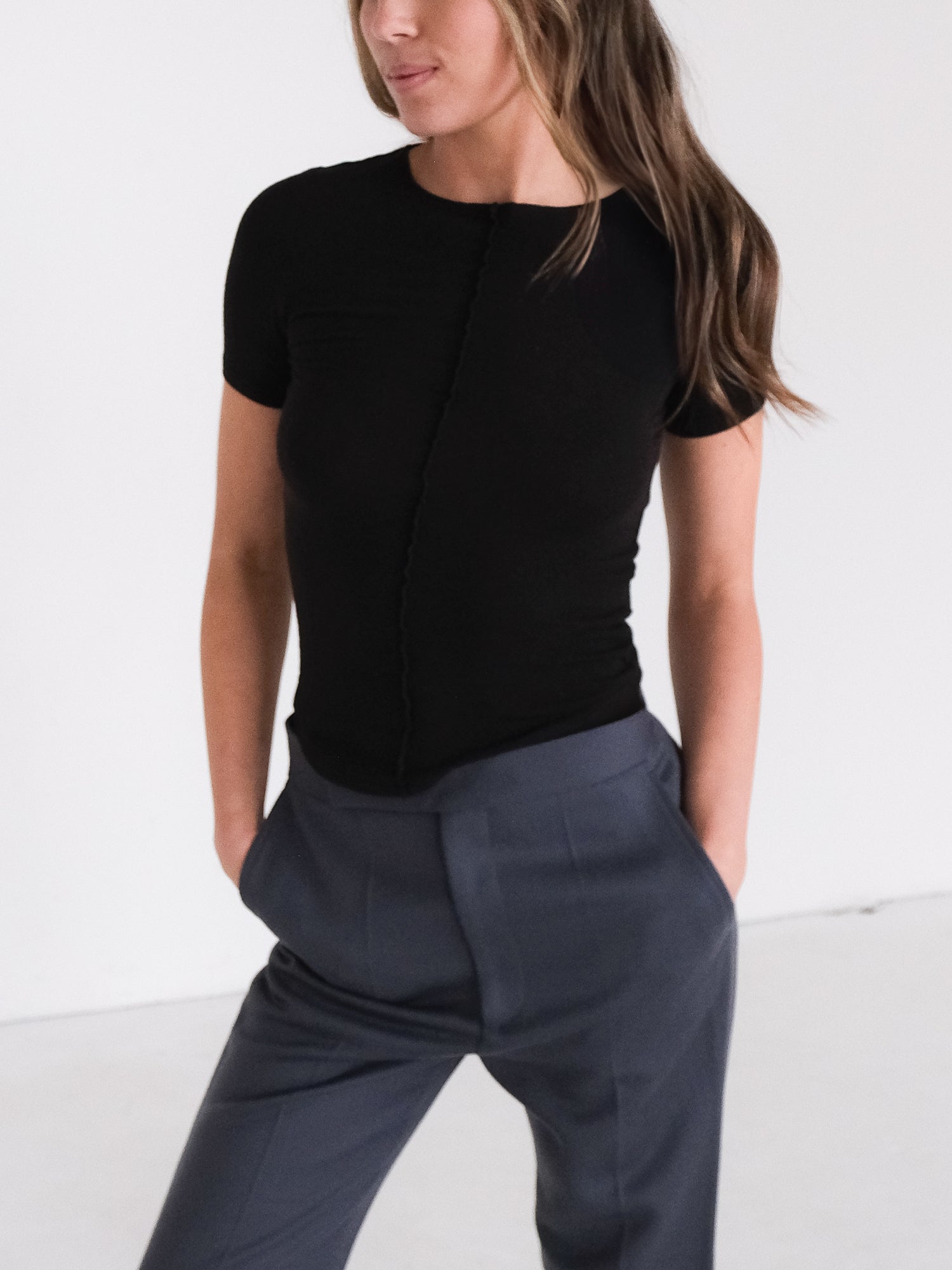 'Anisa' Short Sleeve Tee, Size XS