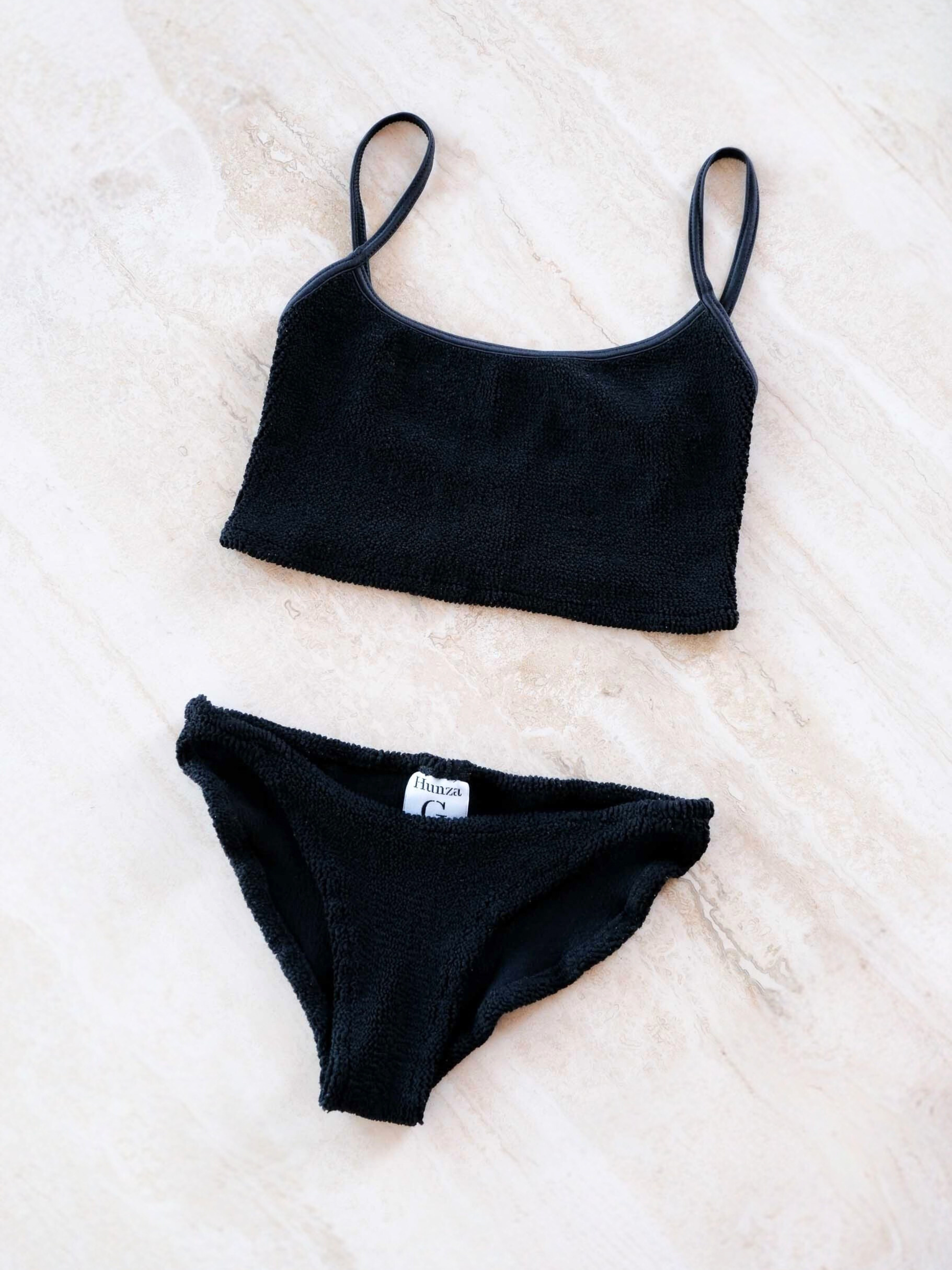 'Gigi' Crinkle Bikini, Size O/S