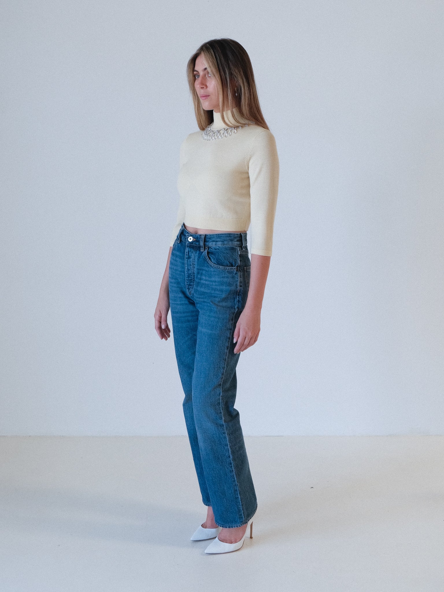 'Matchmaker' Crystal Knit Sweater, Size 1 | AU 10